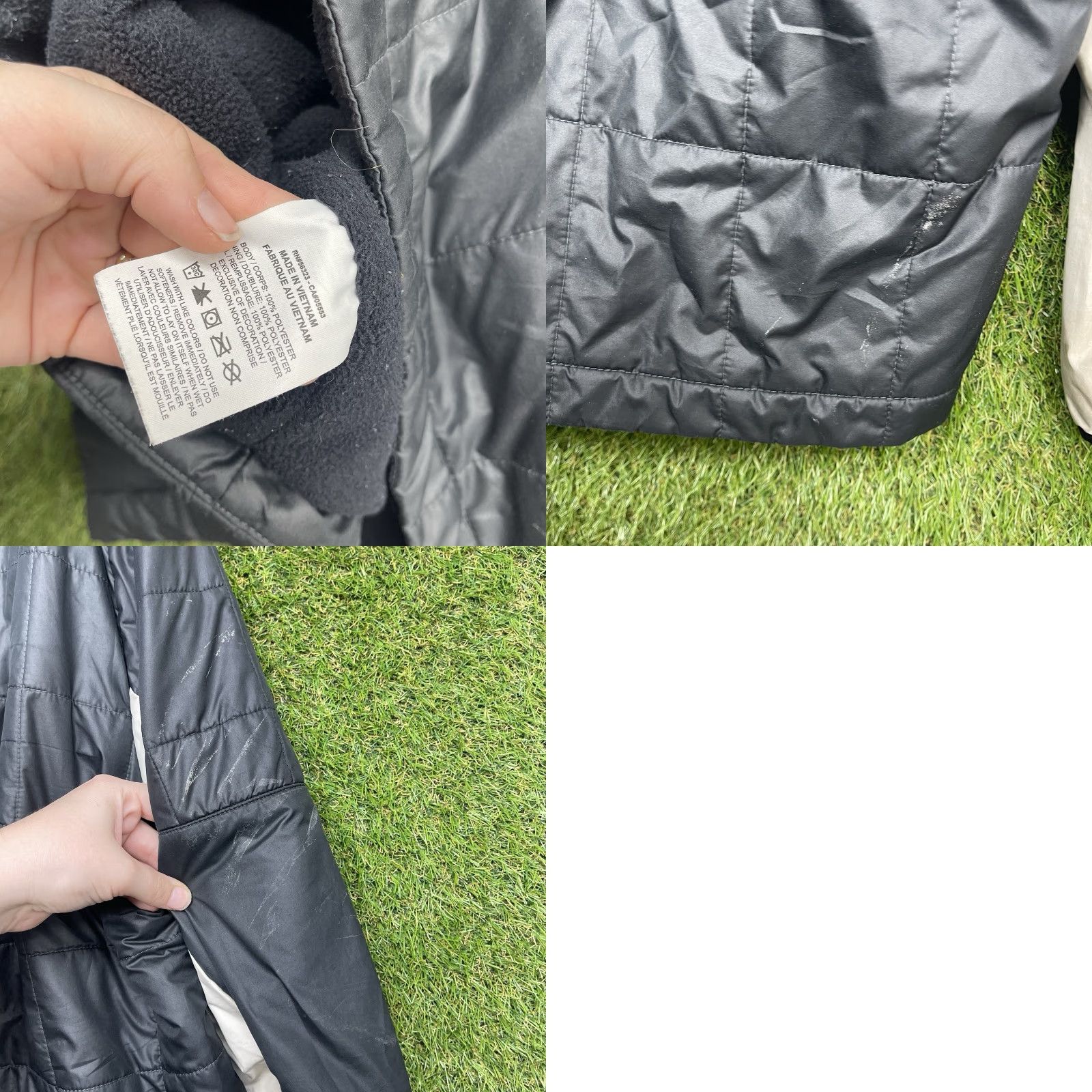 Nike Nike Jacket Mens XL Black Synthetic Fill Hooded Full Zip Softshell Lined Quilted Size US XL / EU 56 / 4 - 10 Thumbnail