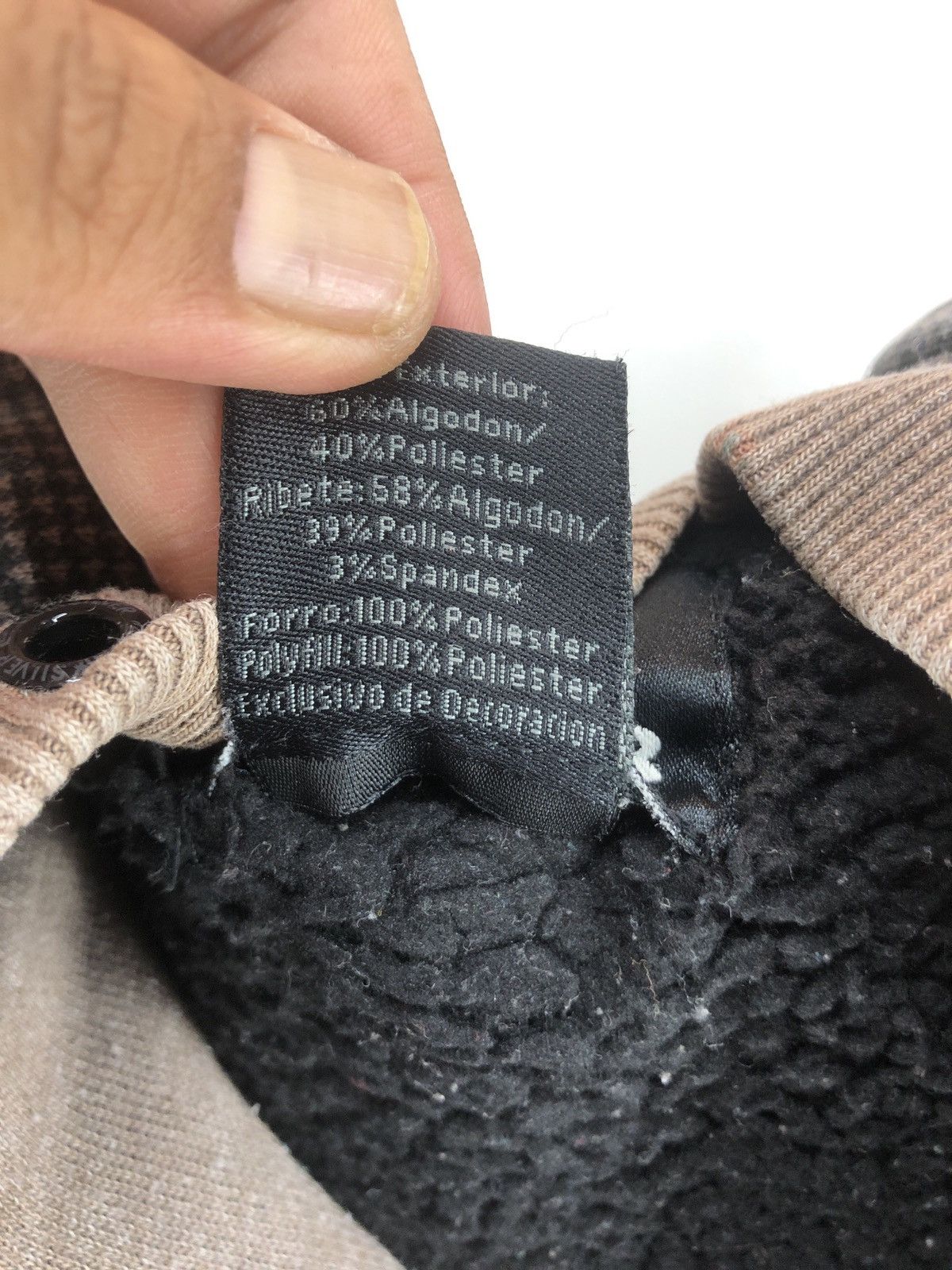 Quiksilver × Vintage Vintage Distressed Checkered Quiksilver Hoodie Size US XXL / EU 58 / 5 - 8 Thumbnail