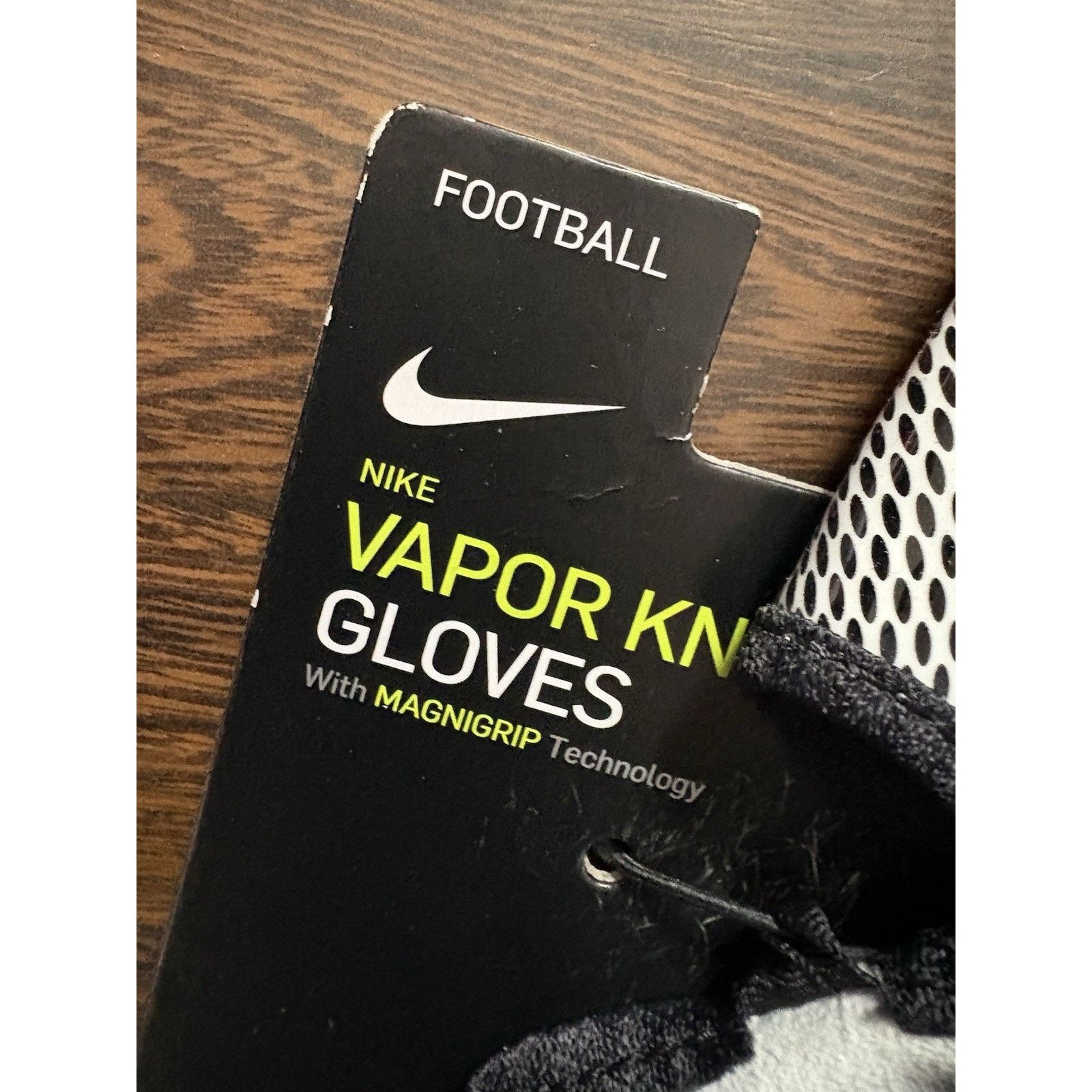 Nike Nike Vpr Knit Magnigrip Blk Ftba Glv CJ9343-091 Men's Sz 3XL Size ONE SIZE - 4 Thumbnail