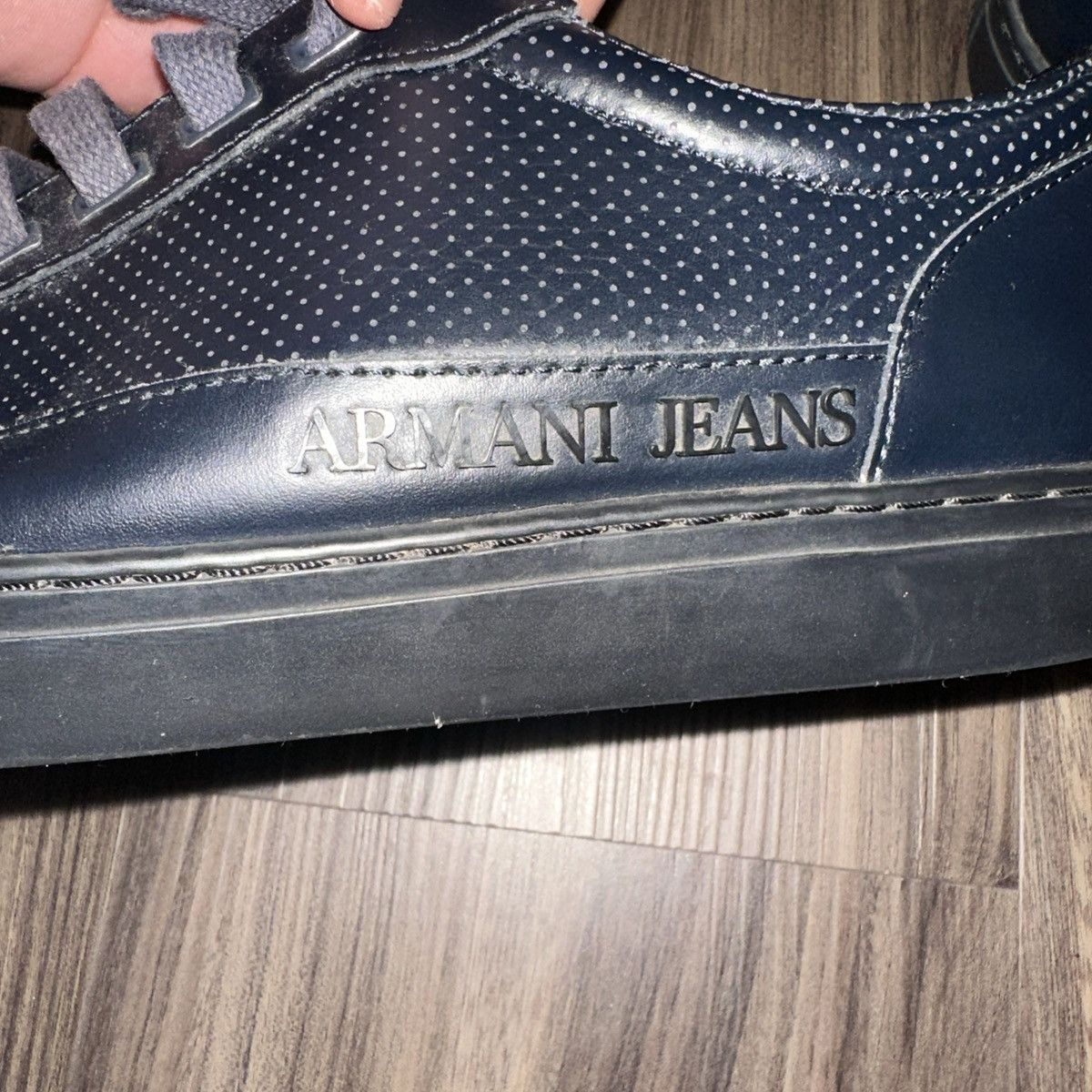 Armani Armani Jeans Navy Casual Shoes Size 10 - Designer shoes Size US 10 / EU 43 - 8 Thumbnail