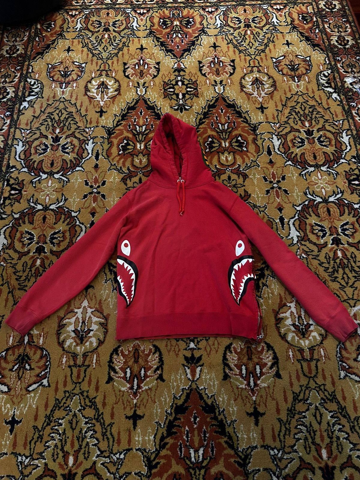 Bape Side Zip Shark hoodie