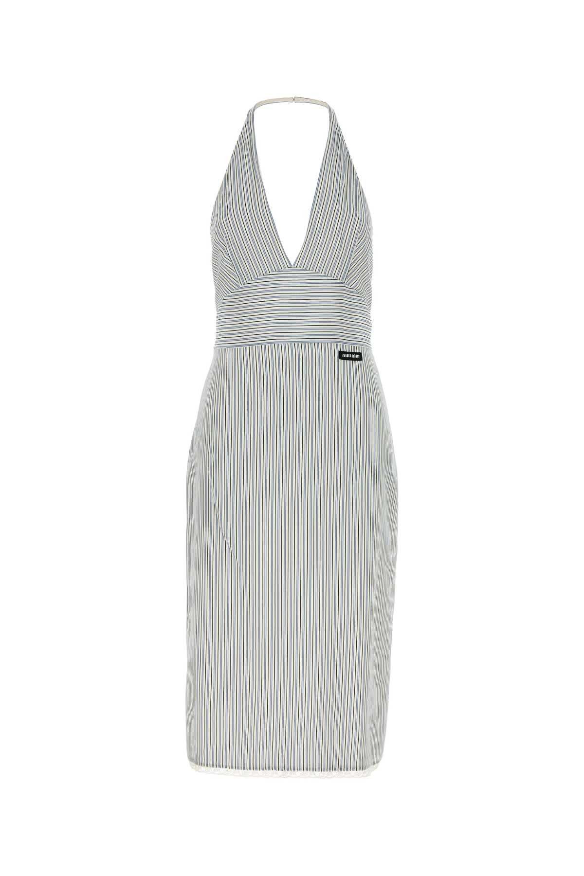 Miu Miu Printed Silk Dress Size S / US 4 / IT 40 - 1 Thumbnail