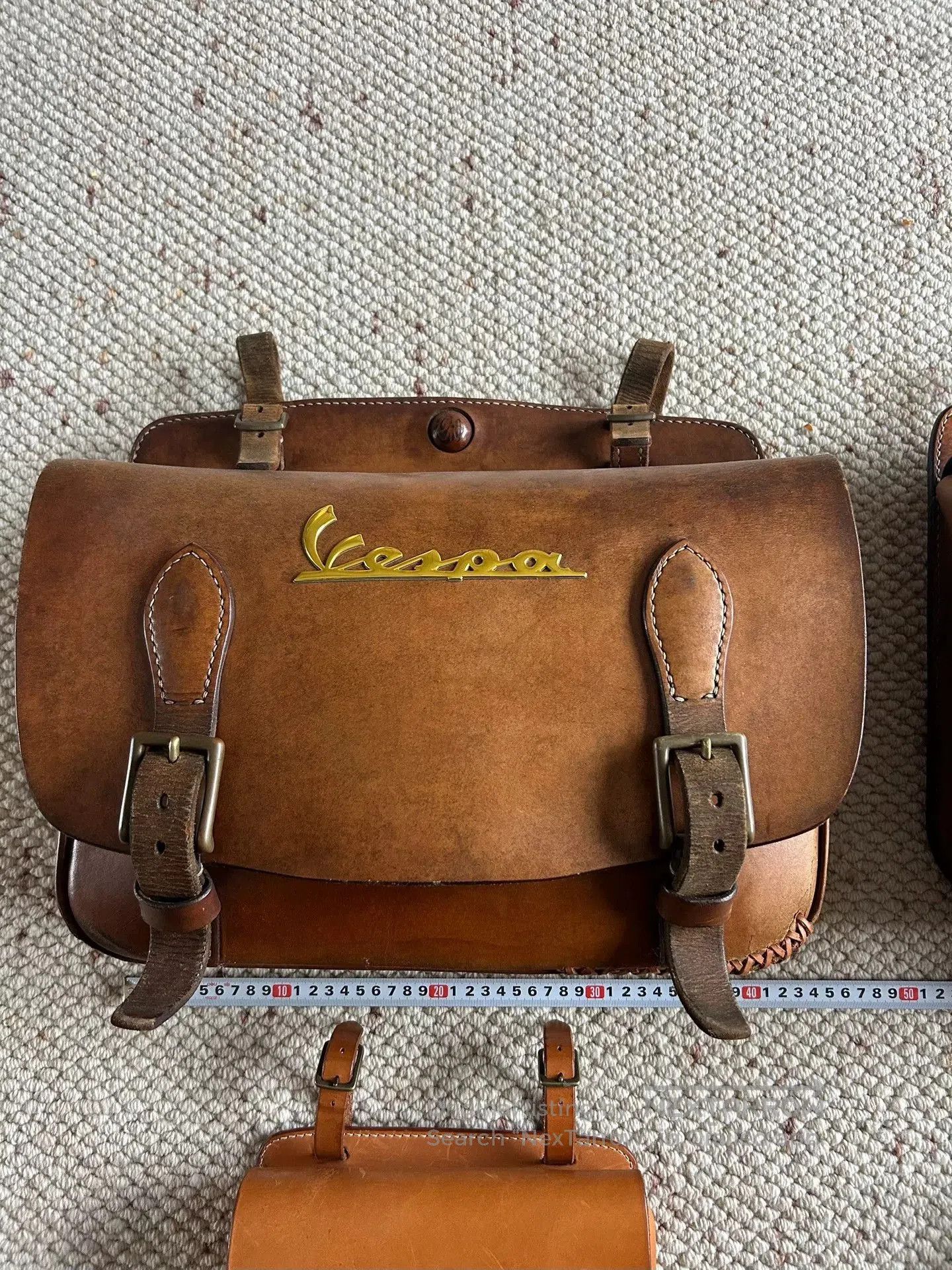 DEMONITES vespa leather messenger bags set. Size ONE SIZE - 2 Thumbnail