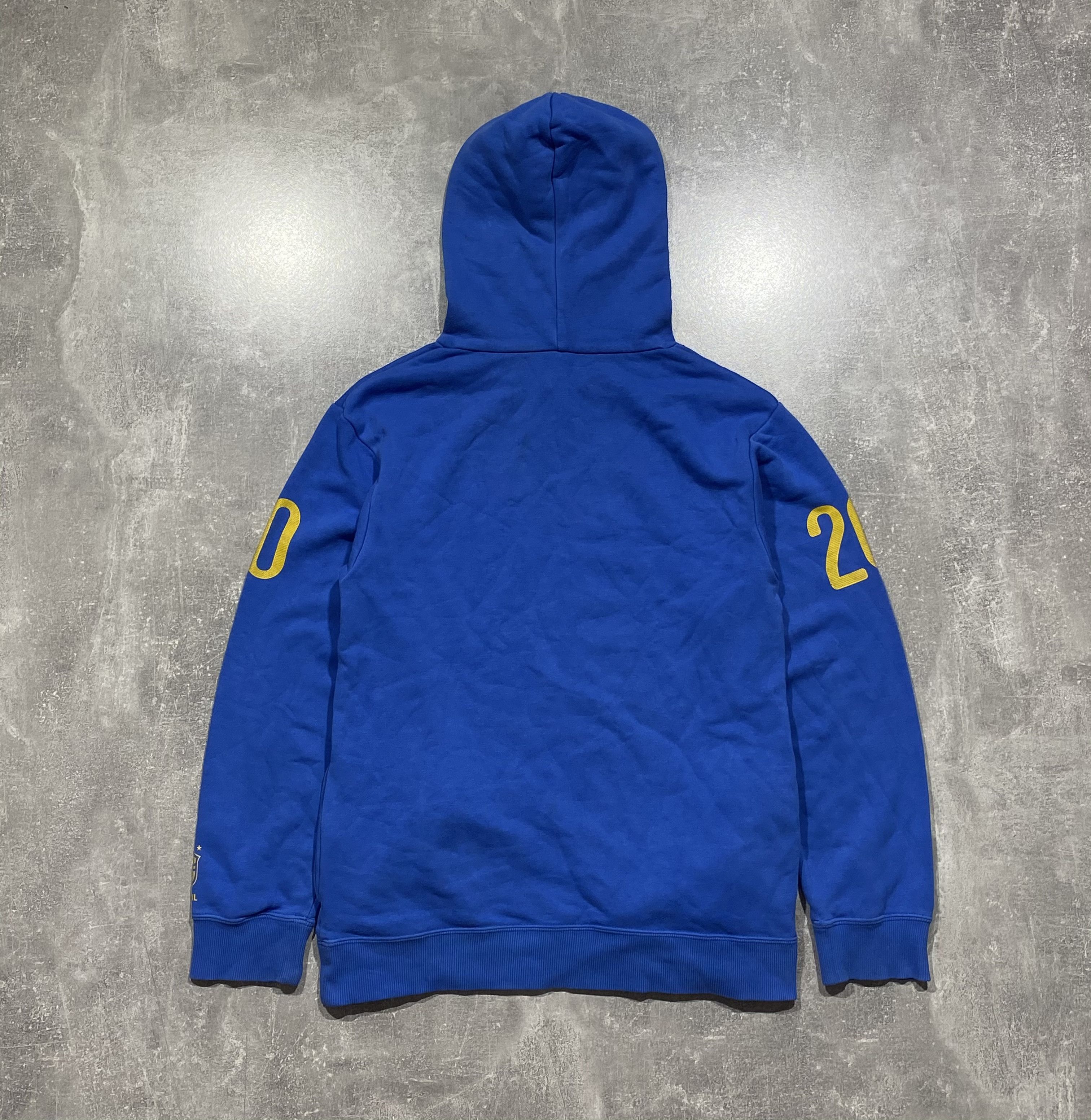 Nike Vintage Y2K Brazil Center Swoosh Big logo hoodie Size US XS / EU 42 / 0 - 4 Thumbnail