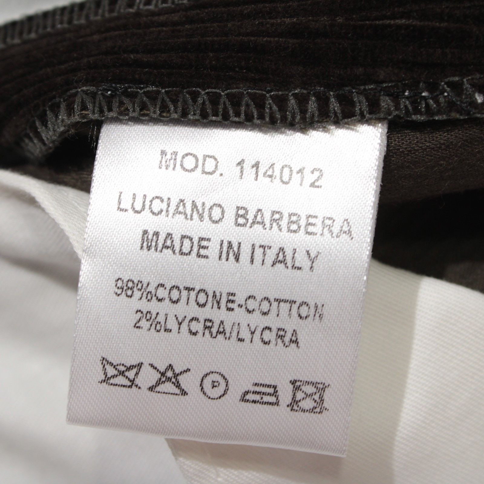 Luciano Barbera Luciano Barbera New with tags Chino Size 34 US In Brown Size US 34 / EU 50 - 4 Thumbnail