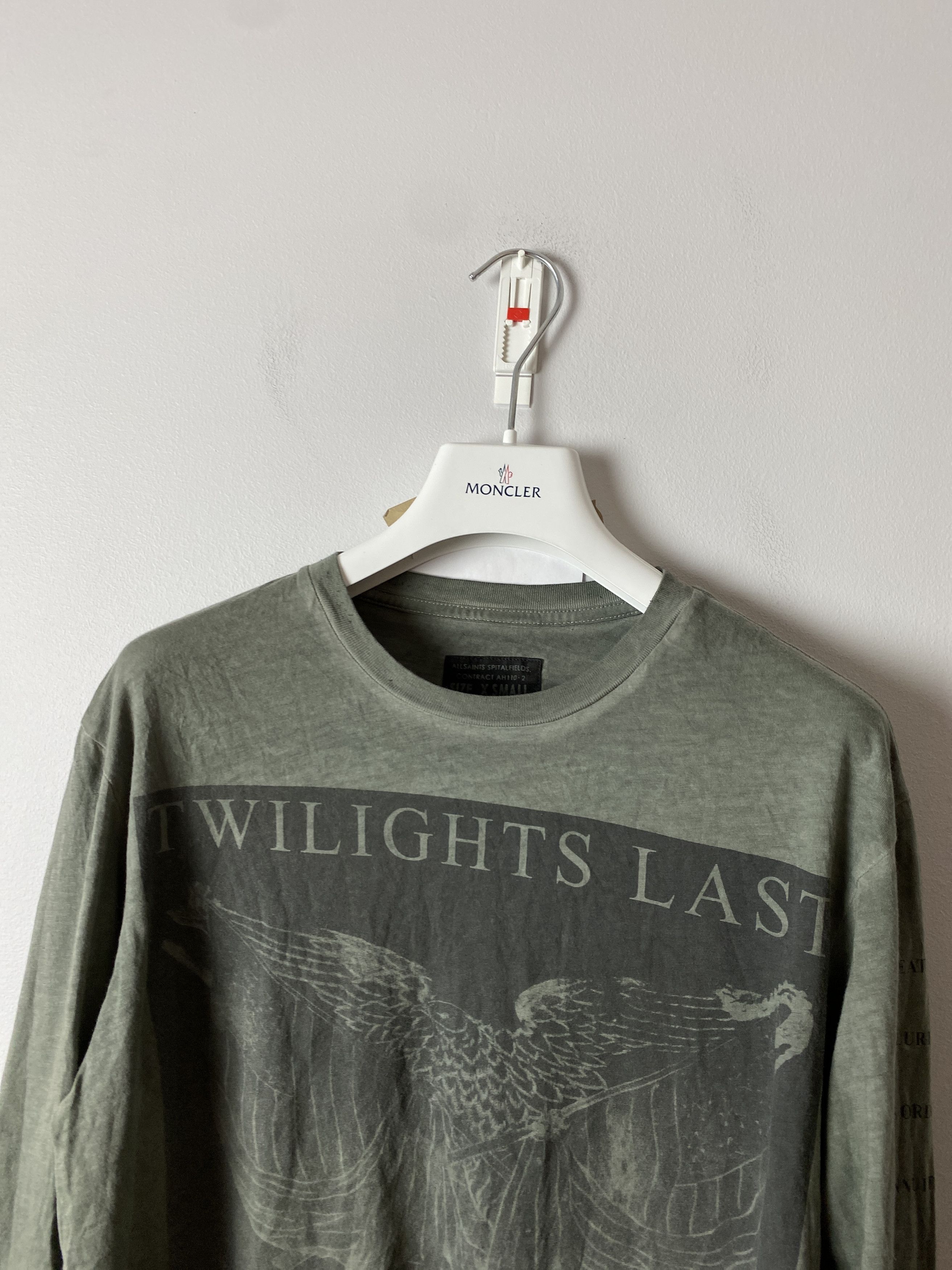 Allsaints All Saints Twilight Ls crew t-shirt tee printed Size US XL / EU 56 / 4 - 2 Thumbnail