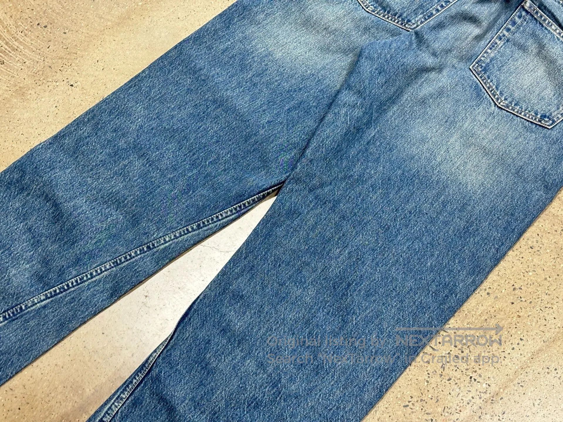 Vintage Legacy Sabot Cut Washed Jeans. Size US 30 / EU 46 - 7 Thumbnail