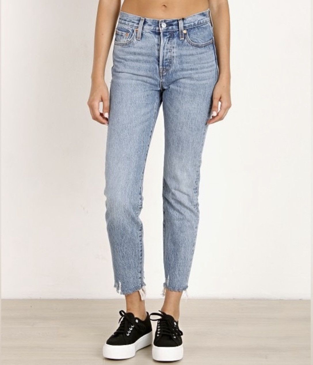 Levi's Levi’s Wedgie Icon Fit in Shut Up Jeans Size 24" / US 00 / IT 34 - 2 Thumbnail
