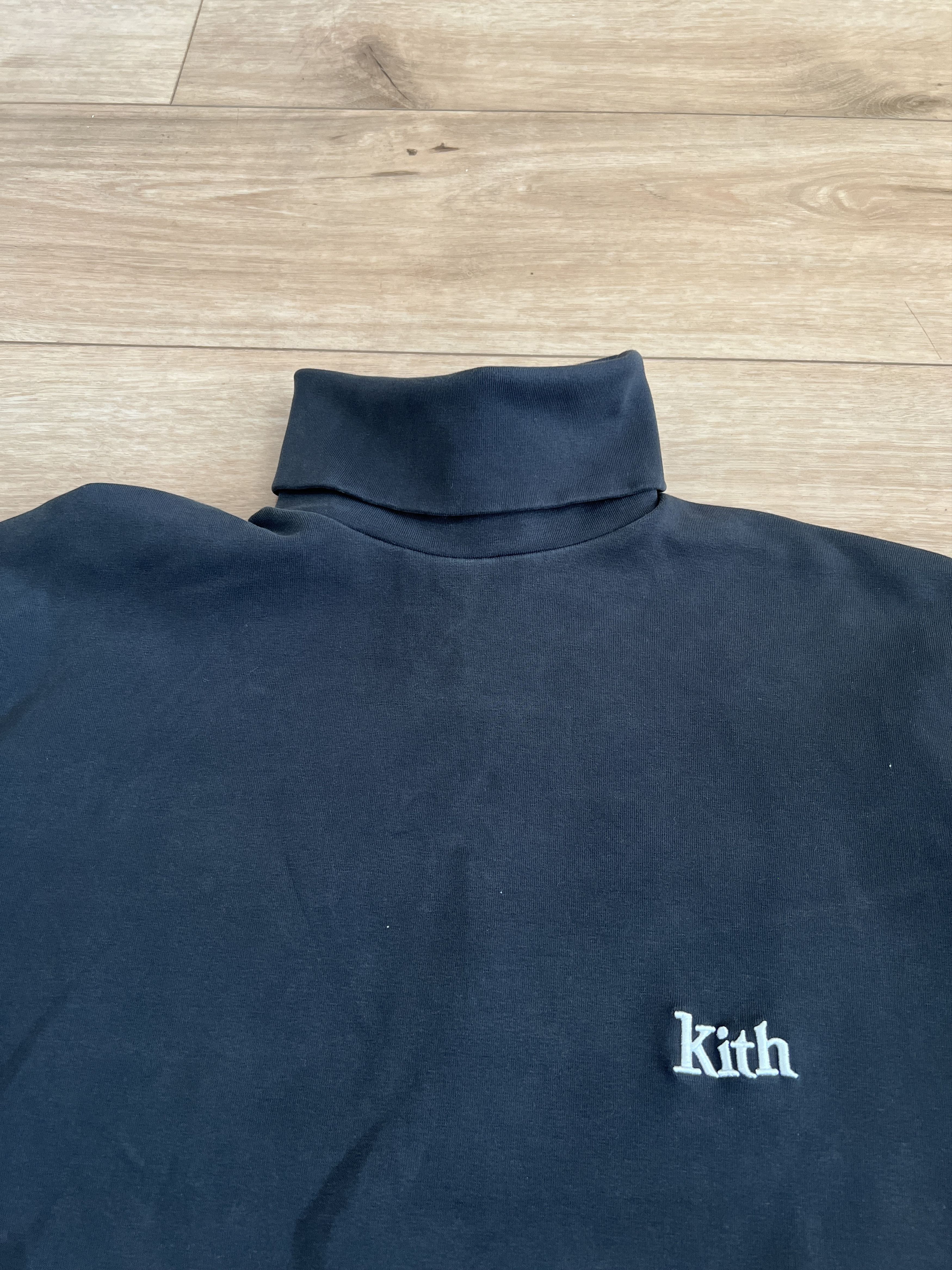 Kith Kith Black Thick Long Sleeve Turtleneck T-Shirt – Size XS Size US XS / EU 42 / 0 - 3 Thumbnail