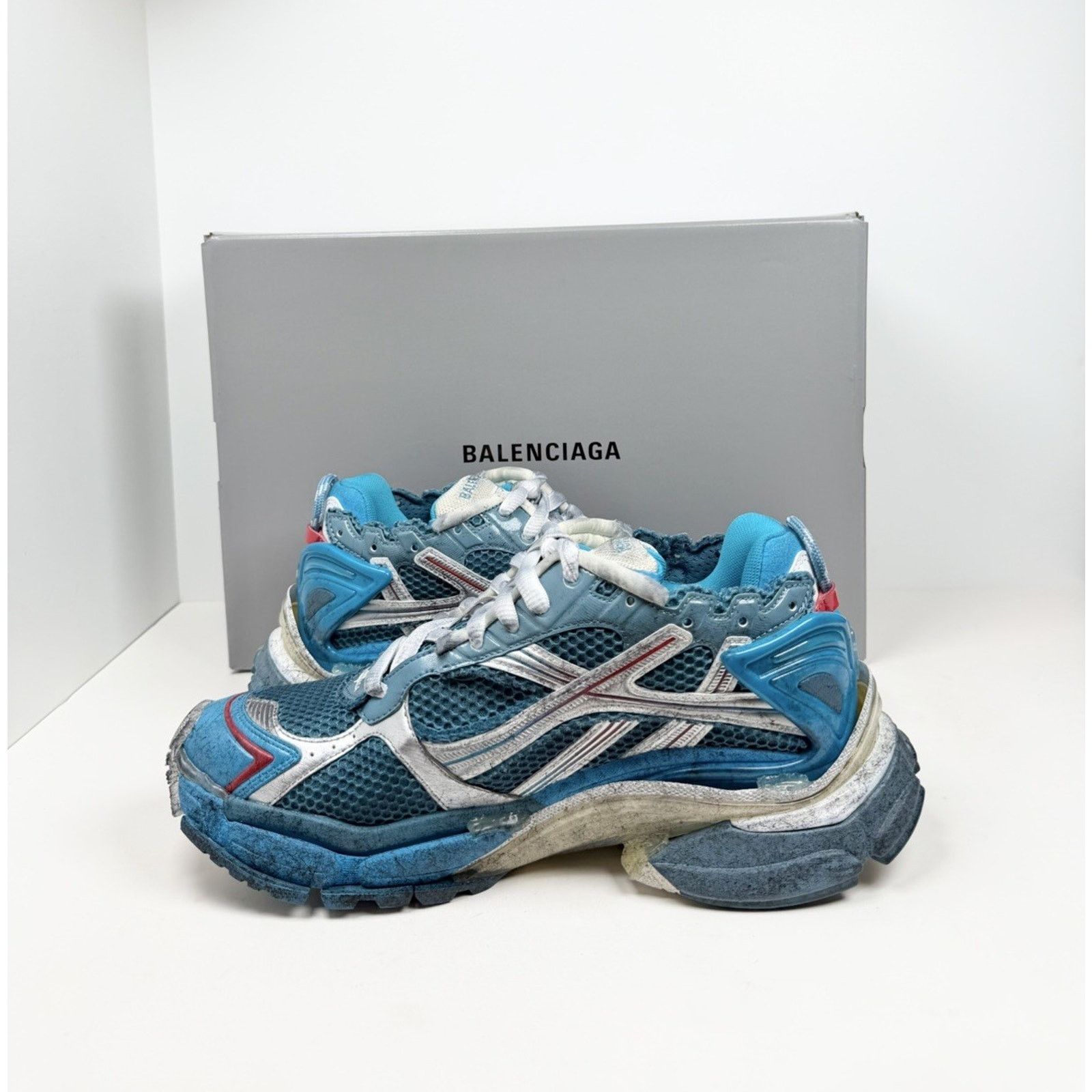 Balenciaga Size 45EU/12US - Balenciaga Runner Marathon Unreleased NEW Size US 12 / EU 45 - 7 Thumbnail