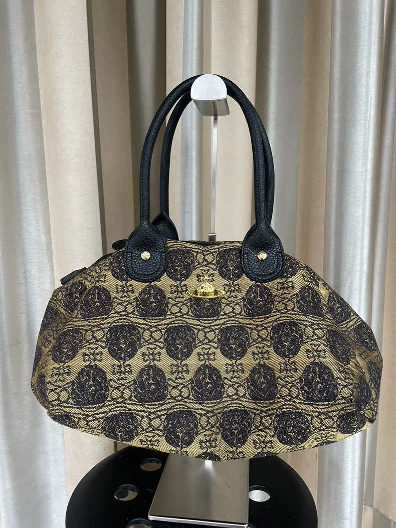 Vivienne Westwood Vivienne Westwood Vintage Gold Saturn Bowling Bag- dmc Size ONE SIZE - 1 Thumbnail