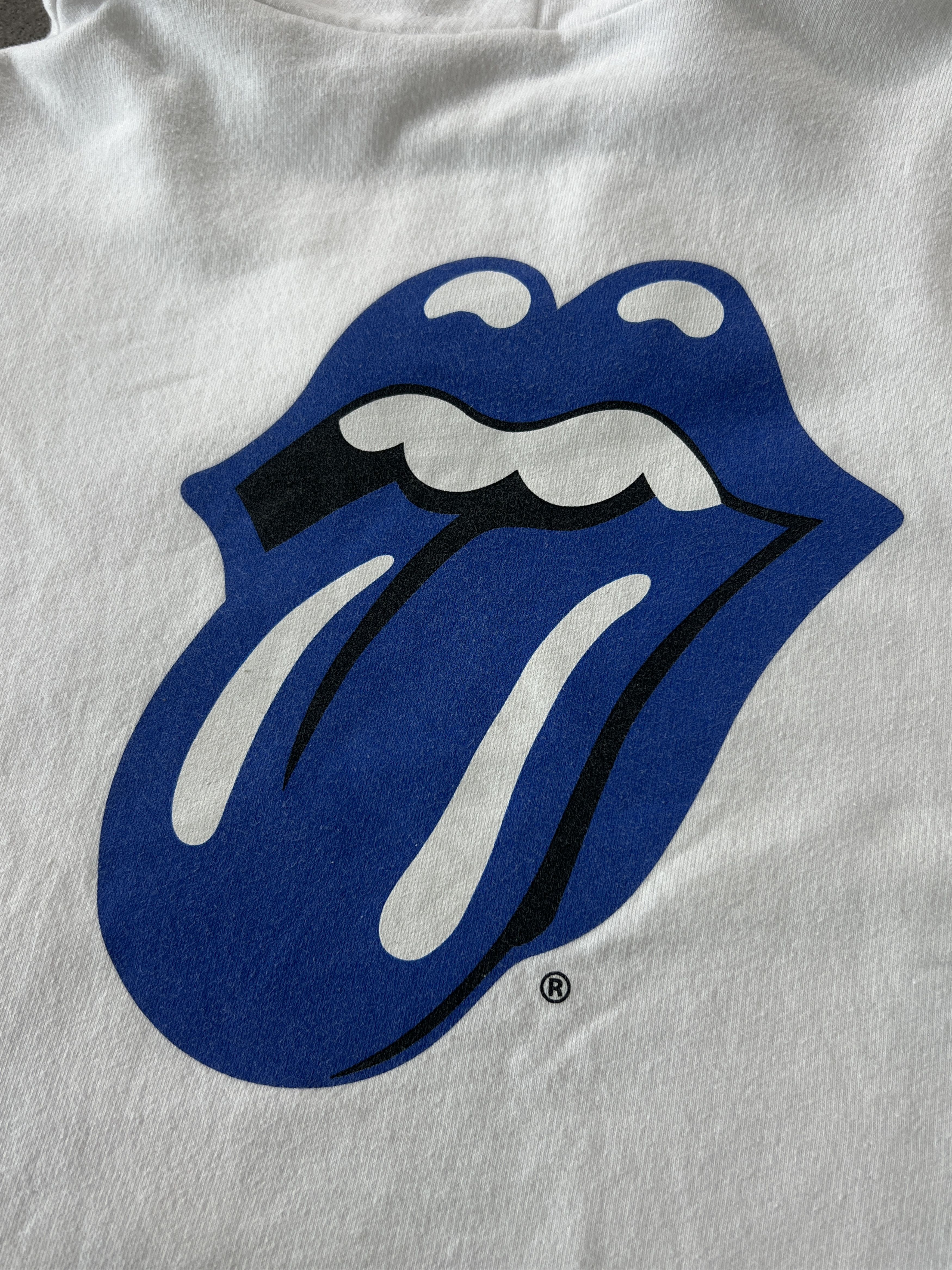 Chrome Hearts Chrome Hearts x Rolling Stones Blue Tongue White Hoodie XL Size US XL / EU 56 / 4 - 4 Thumbnail
