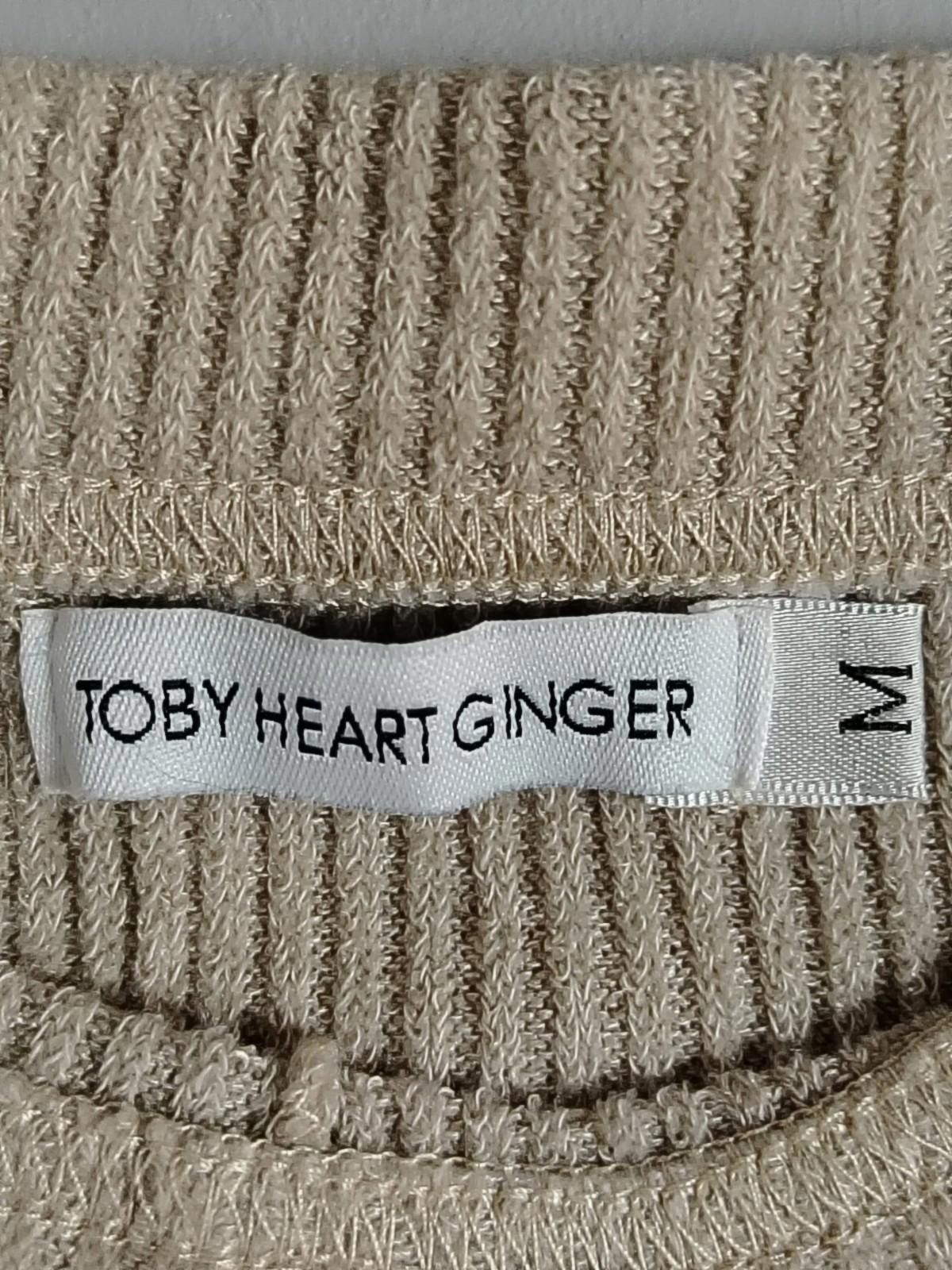 Other Toby Heart Ginger Ribbed Maxi Skirt Beige Cream Size M Size 32" / US 10 / IT 46 - 4 Thumbnail
