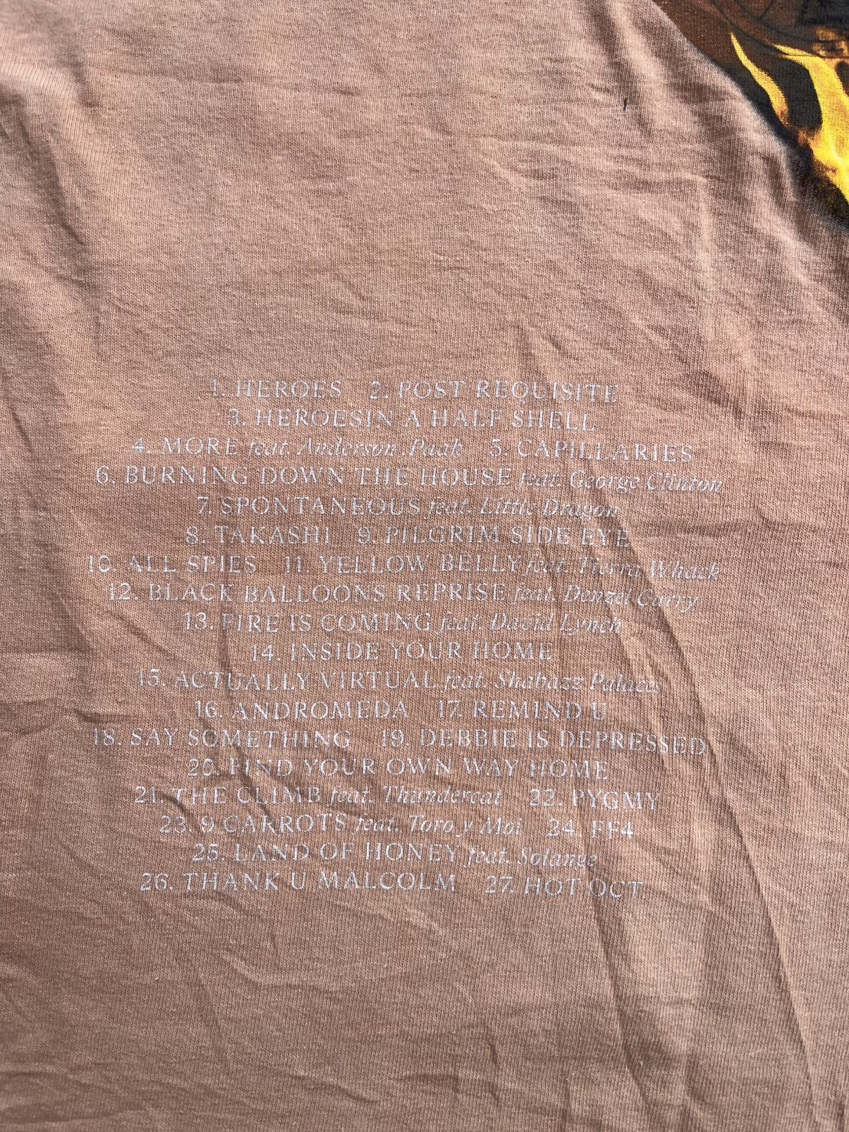 Band Tees Flying Lotus American record producer and Dj promo tee merch Size US XL / EU 56 / 4 - 3 Thumbnail