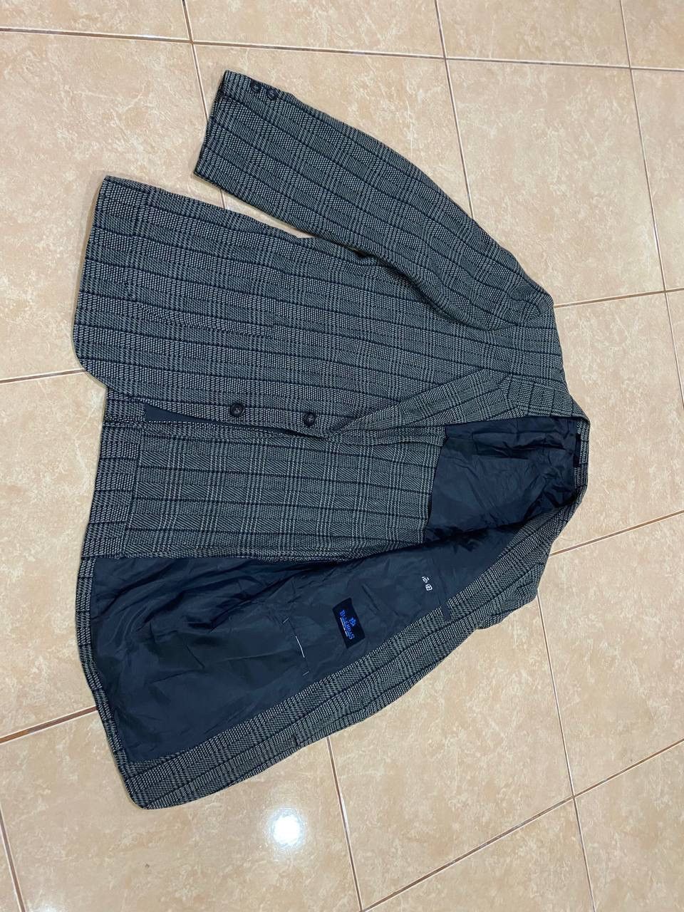 Japanese Brand × Vintage Vintage Blue Hills Checker Blazer Size US M / EU 48-50 / 2 - 5 Thumbnail