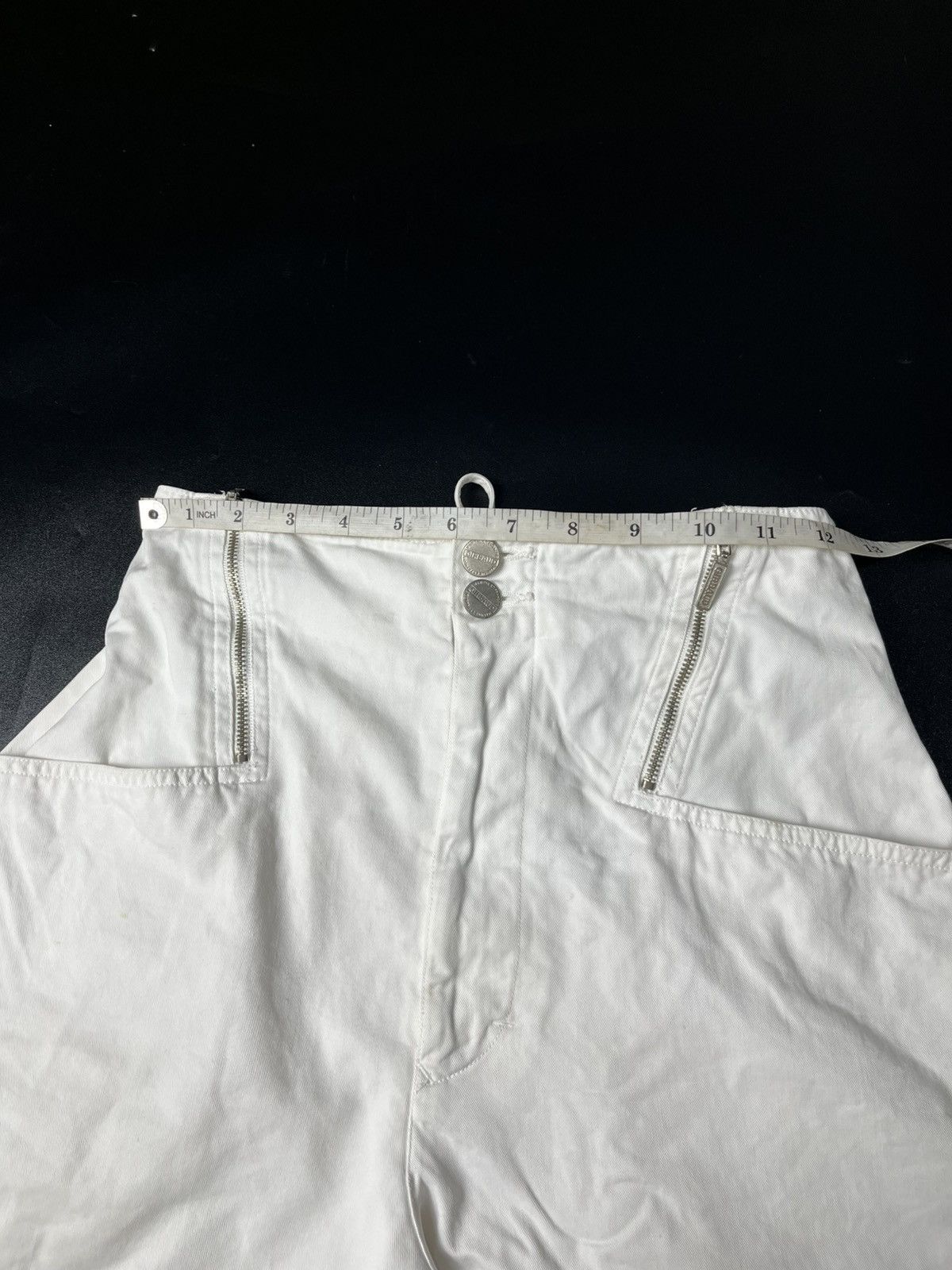 Designer × Le Grande Bleu (L.G.B.) × Marithe + Francois Girbaud Bondage MFG Pants double pocket Size 28" / US 6 / IT 42 - 13 Thumbnail