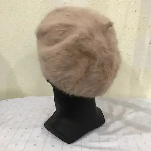 Japanese Brand Japanese Brand Angora Fleece Beanie Hat Size ONE SIZE - 4 Thumbnail
