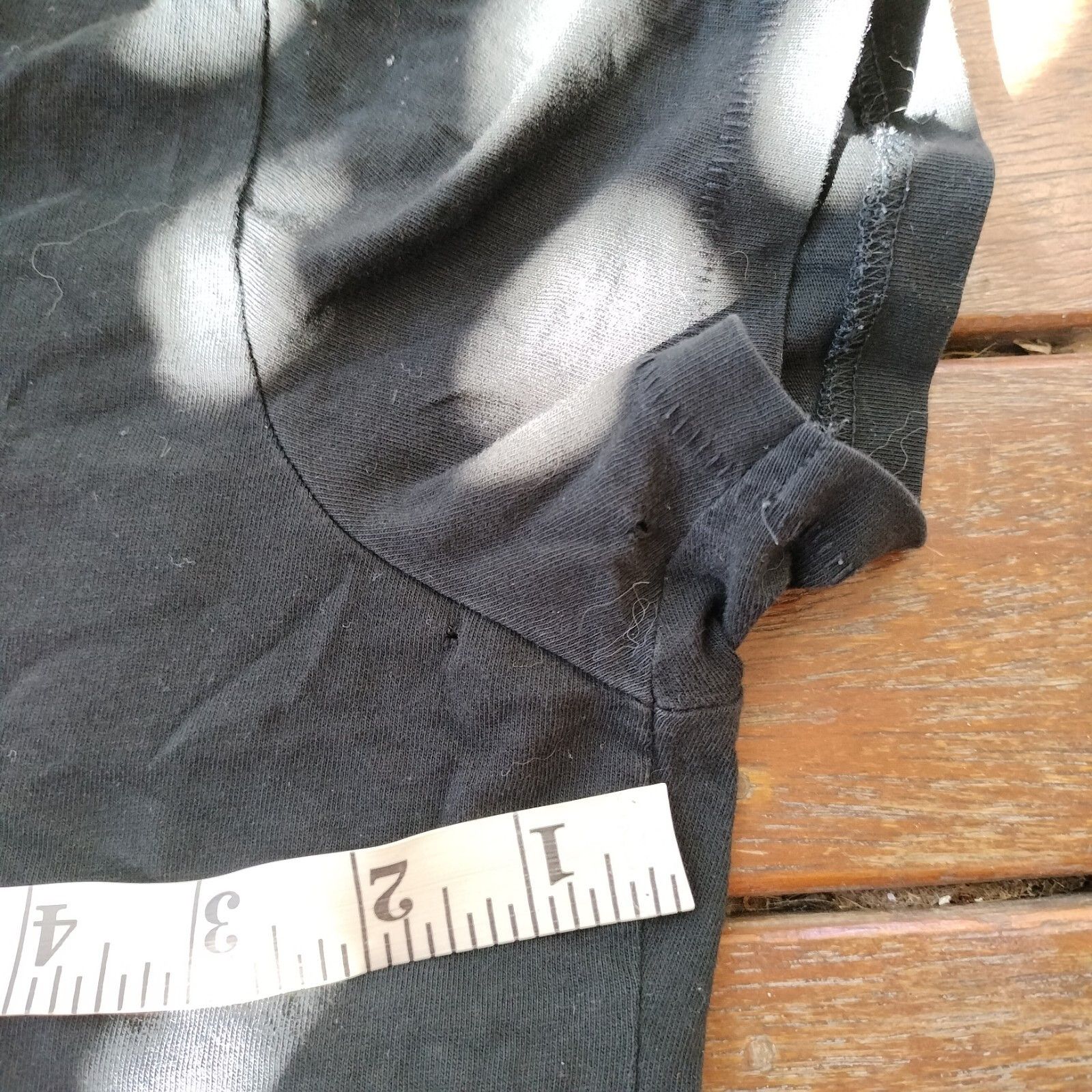 Designer Kiss Crop Top Tee Short Sleeve Reworked Upcycled Graphic Size M / US 6-8 / IT 42-44 - 10 Thumbnail