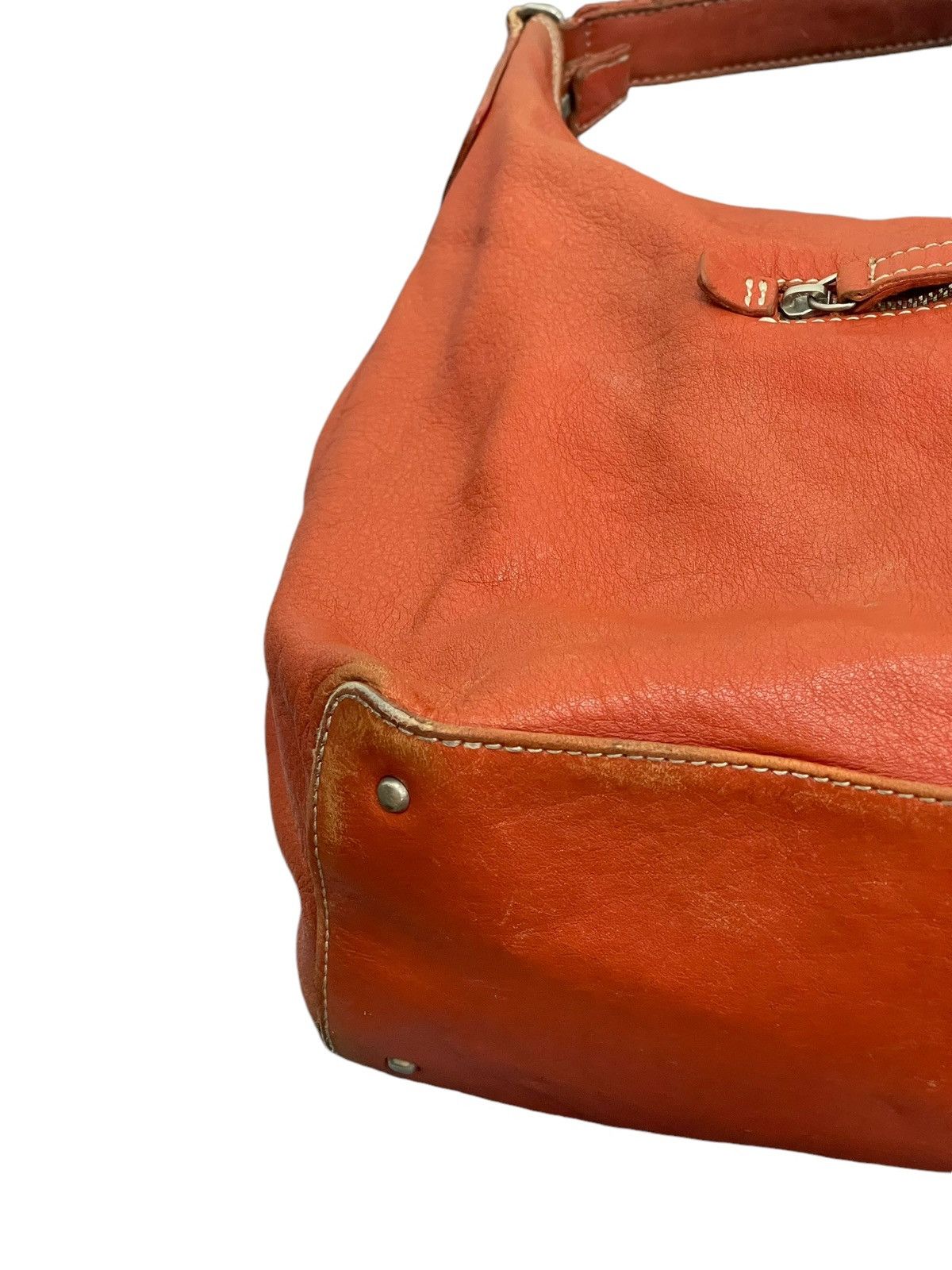 Japanese Brand Full Leather Margarett Howell Idea Hand Shoulder Bag 4🟩 Size ONE SIZE - 6 Thumbnail