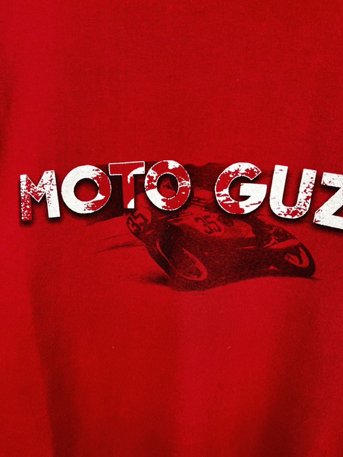 Harley Davidson Moto Guzzi t shirt vintage Size US L / EU 52-54 / 3 - 3 Thumbnail