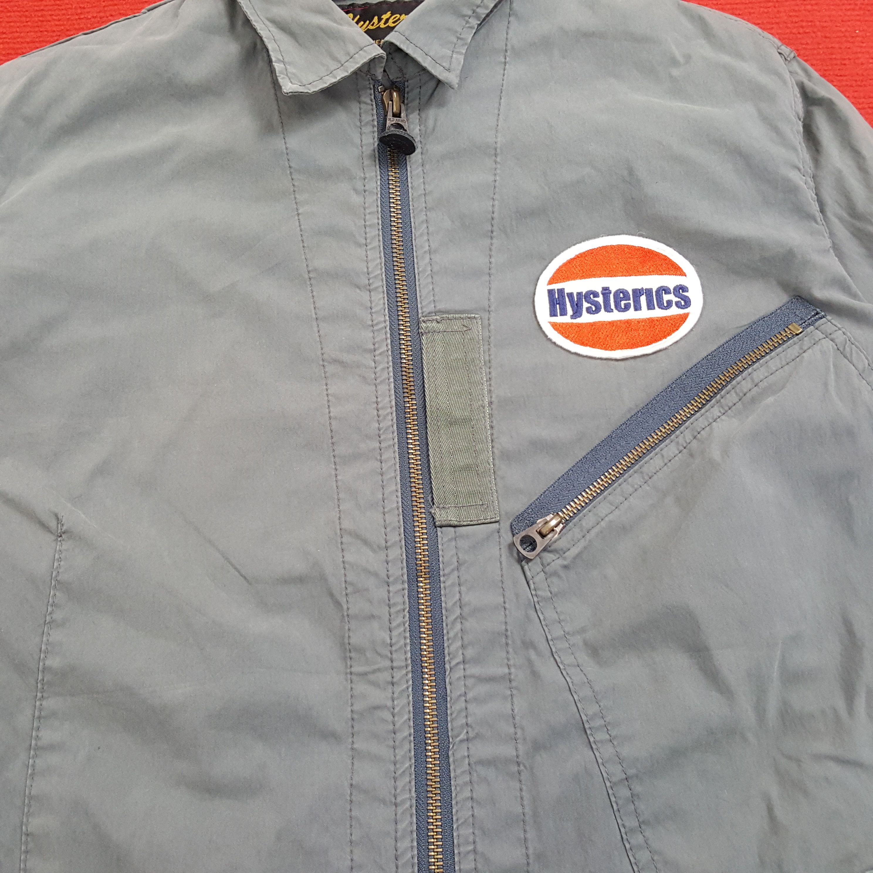 Hysteric Glamour × Japanese Brand × Vintage Hysteric Glamour Japanese Brand Custom Art Coverall Jacket Size US M / EU 48-50 / 2 - 6 Thumbnail