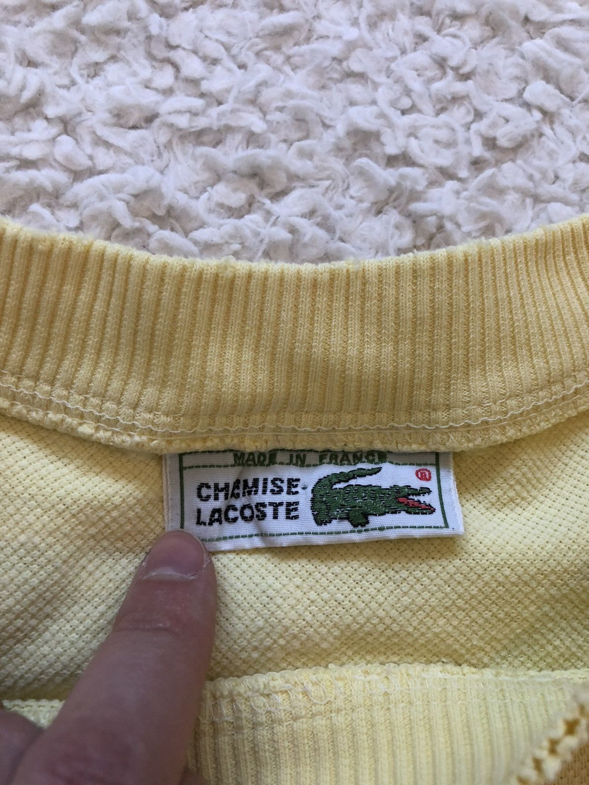 Lacoste × Vintage Sweatshirt Lacoste Big Logo Vintage 80’s 90’s Size US L / EU 52-54 / 3 - 2 Thumbnail