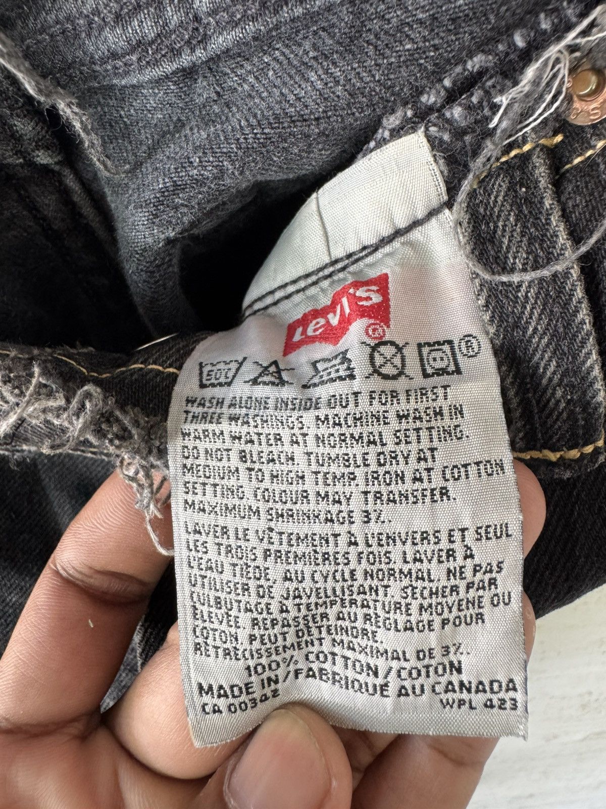 Levi's Made & Crafted VINTAGE LEVI’S 501 JEANS DESTRESS CANADA Size US 32 / EU 48 - 7 Thumbnail