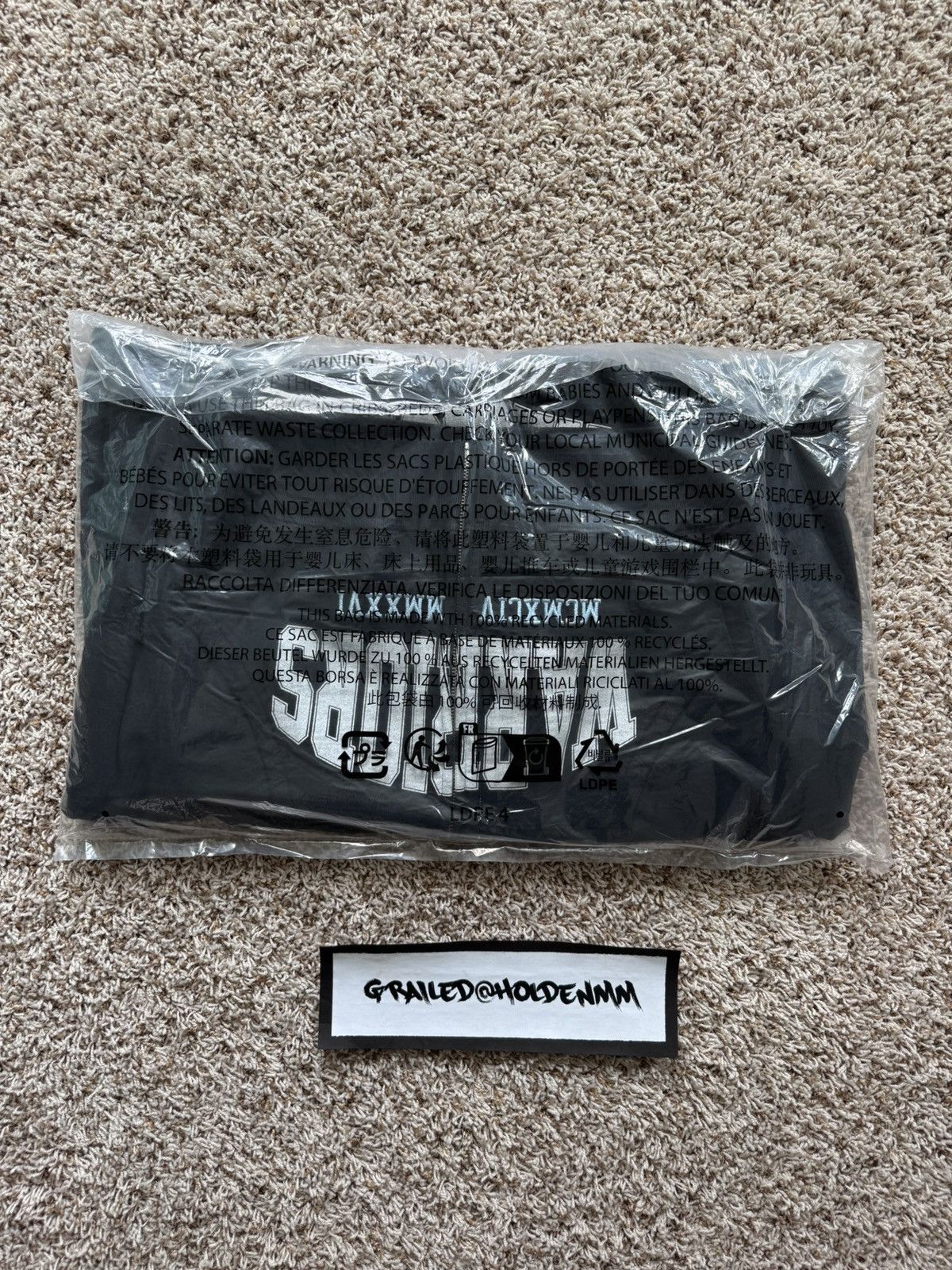 Supreme Warriors Appliqué Zip Up Hooded Sweatshirt Black Size US XXL / EU 58 / 5 - 20 Thumbnail
