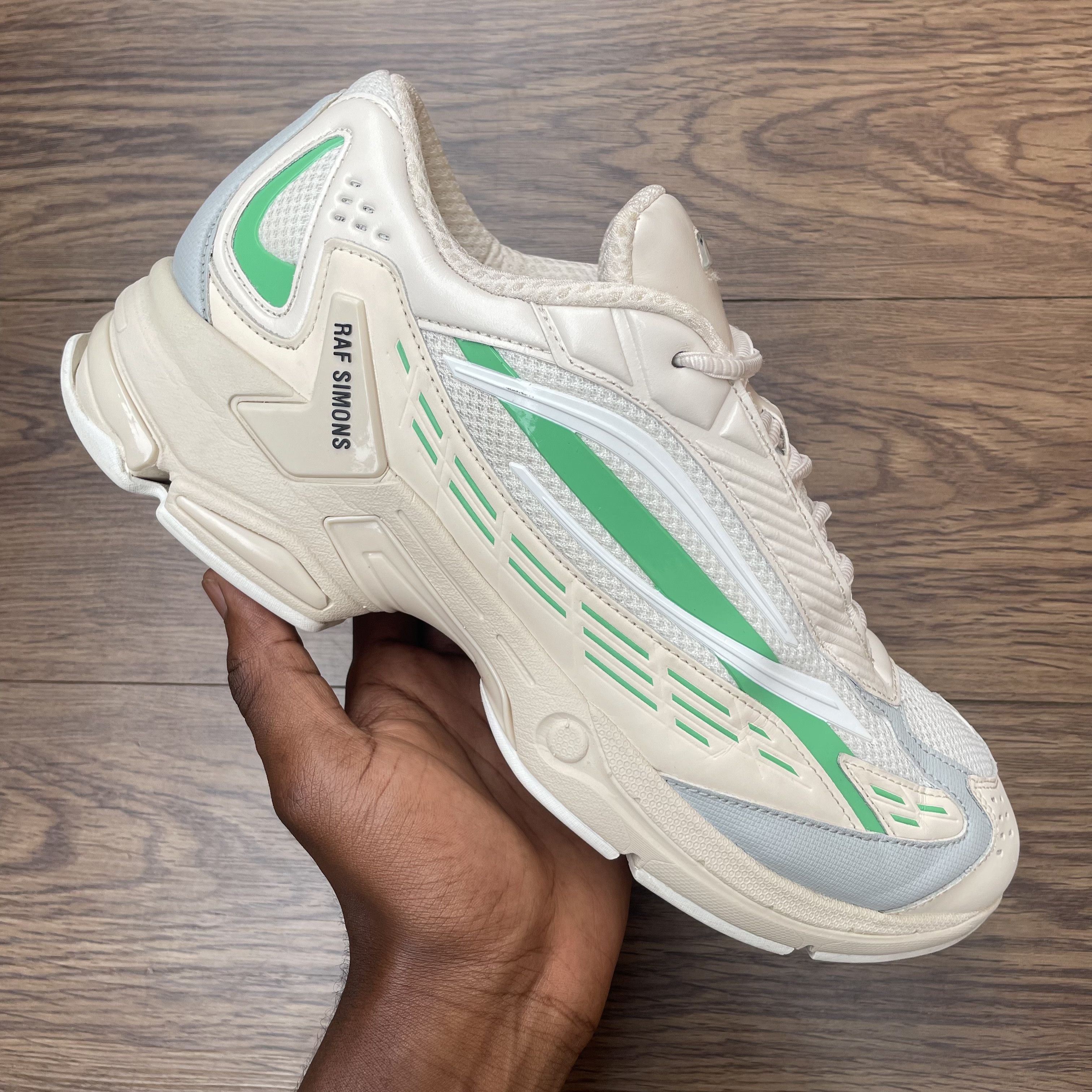 Raf Simons Raf Simons Ultrasceptre Sneaker 'Cream Green' Size US 12 / EU 45 - 4 Thumbnail