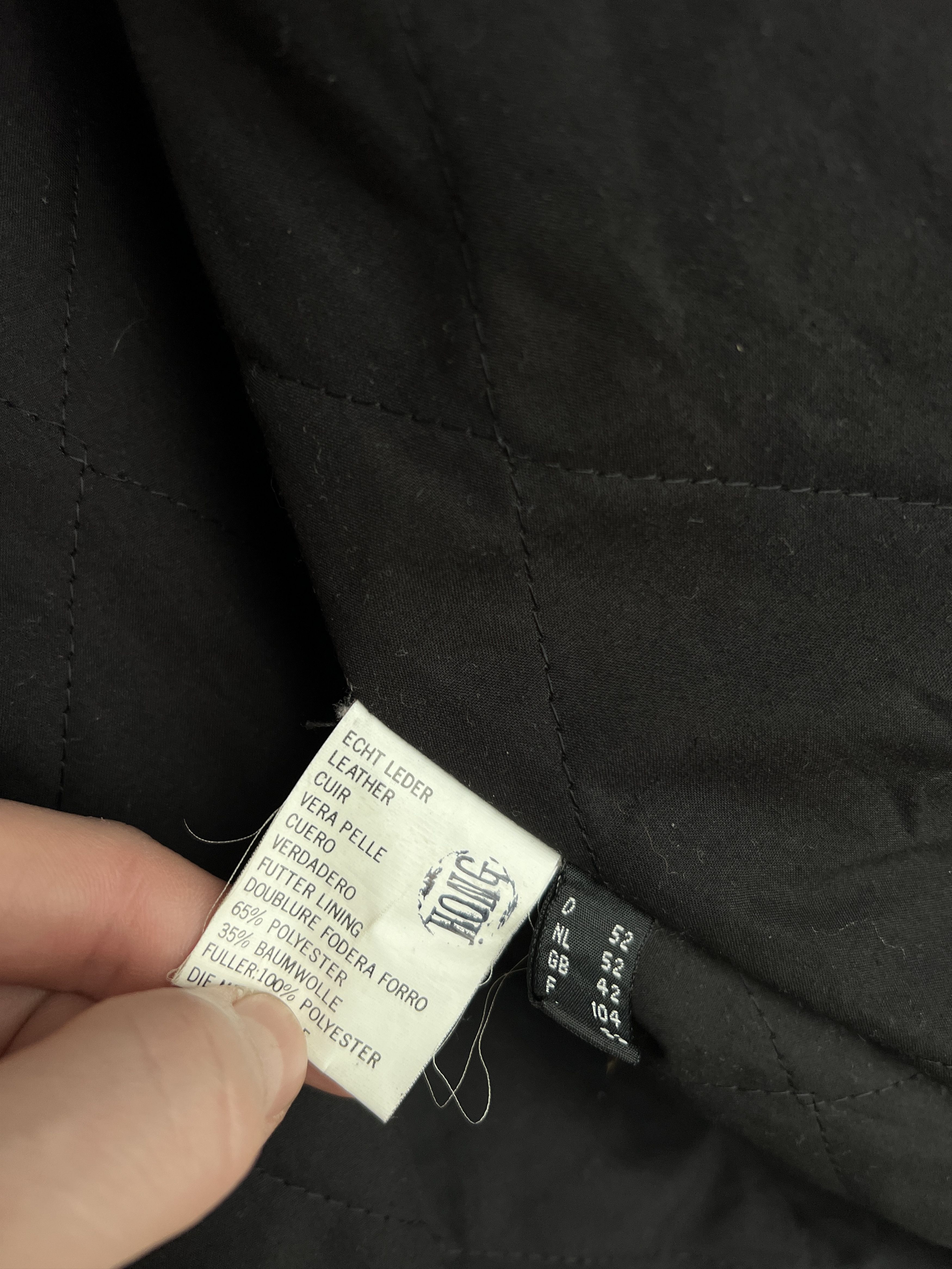 Genuine Leather 14th Addiction Yohji Yamamoto style leather aviator jacket Size US XL / EU 56 / 4 - 17 Thumbnail