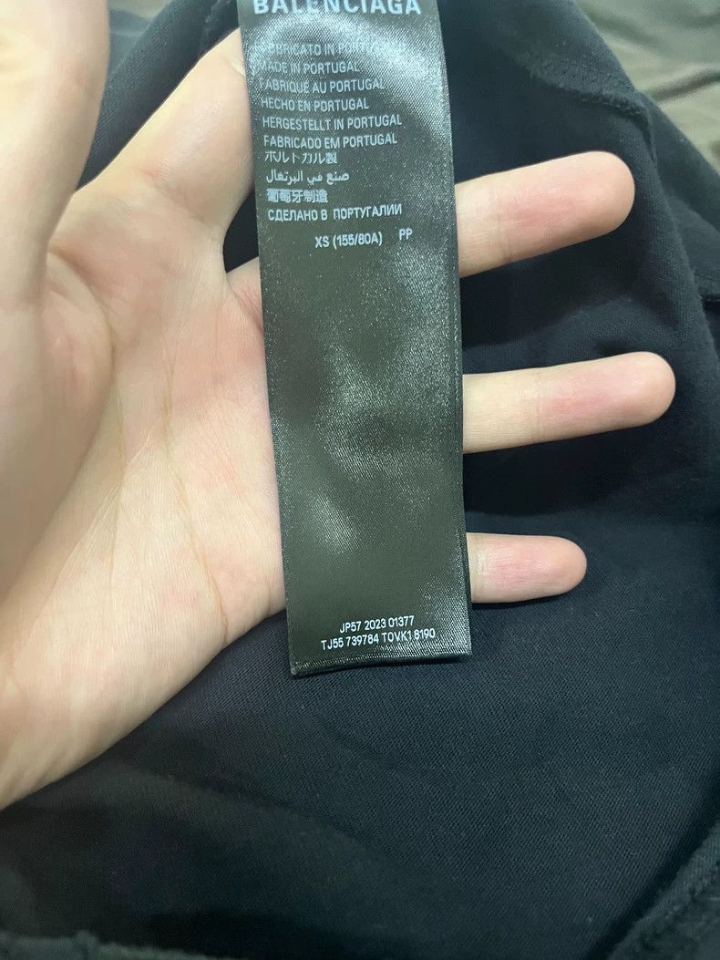 Balenciaga Balenciaga Black destroy design wheat ear scissor short sl Size US XS / EU 42 / 0 - 4 Thumbnail