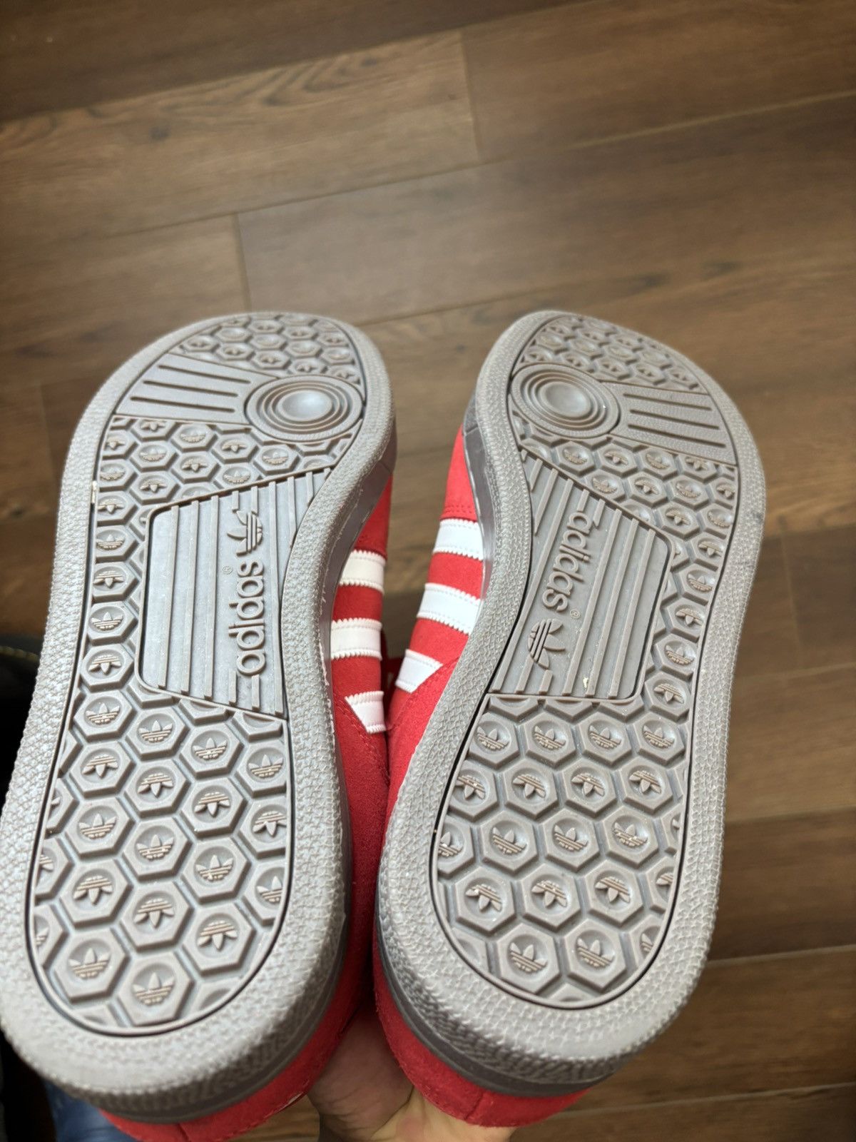 Adidas Adidas Bucktown Red/White Size 12 Size US 12 / EU 45 - 4 Thumbnail