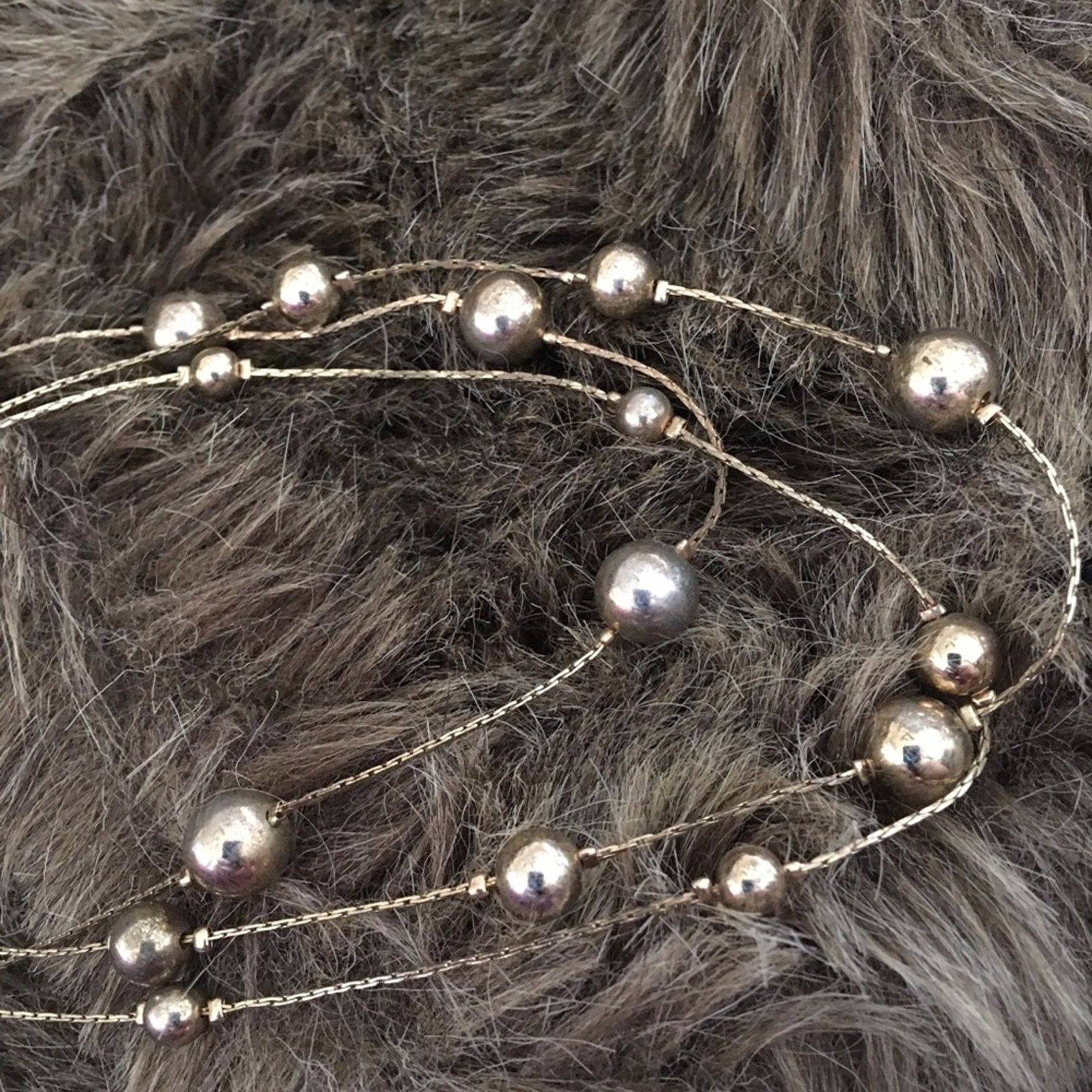 Vintage Vintage 80s Claire’s gold multi strand necklace Size ONE SIZE - 6 Thumbnail