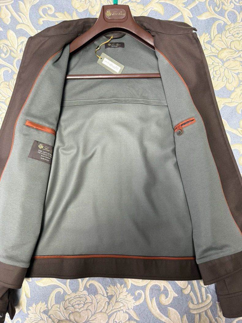 Loro Piana LORO PIANA Men's Black Stone Executive Jacket Size US M / EU 48-50 / 2 - 3 Thumbnail