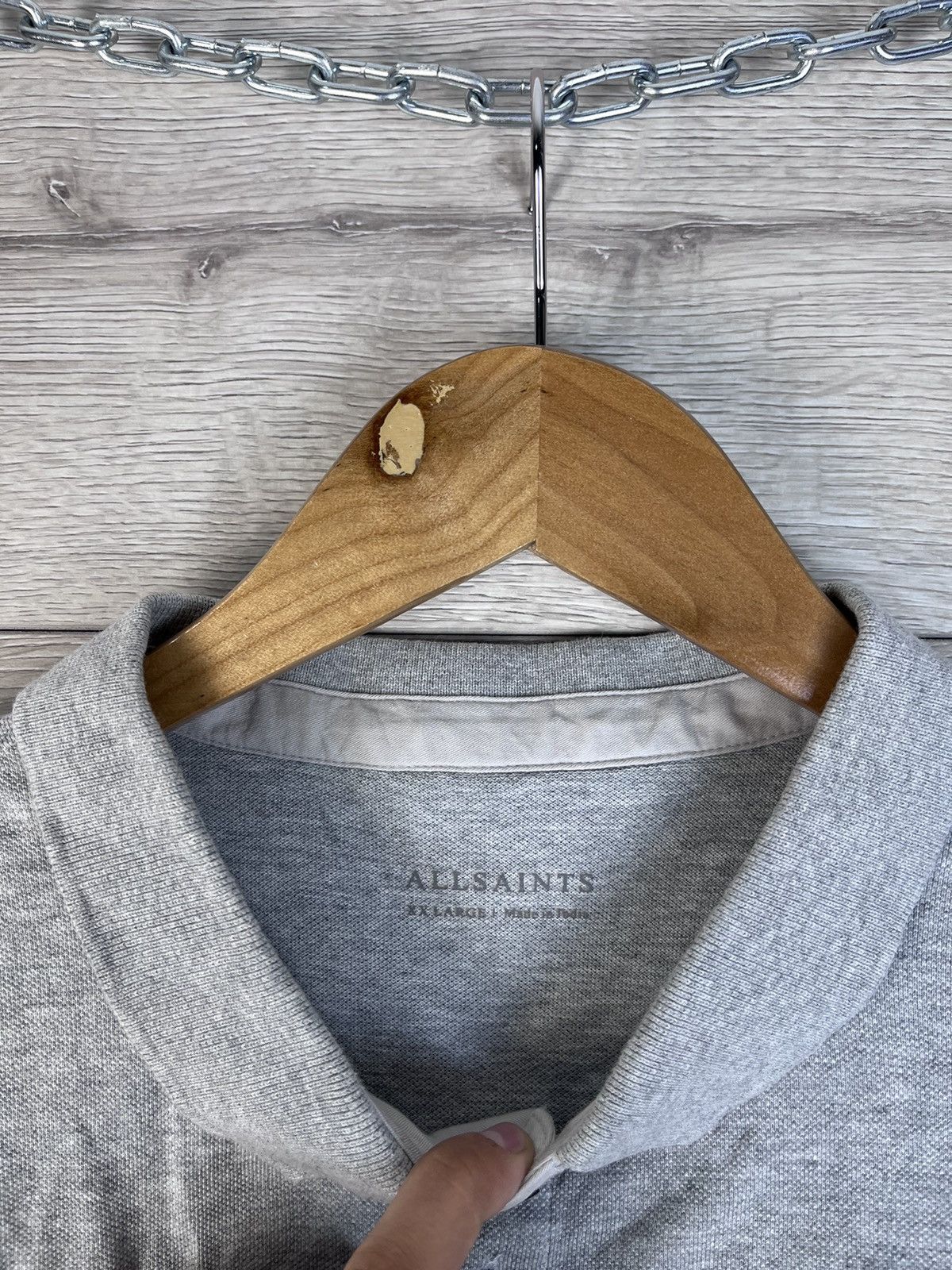 Allsaints Men’s polo Allsaints size Xxl Size US XXL / EU 58 / 5 - 5 Thumbnail