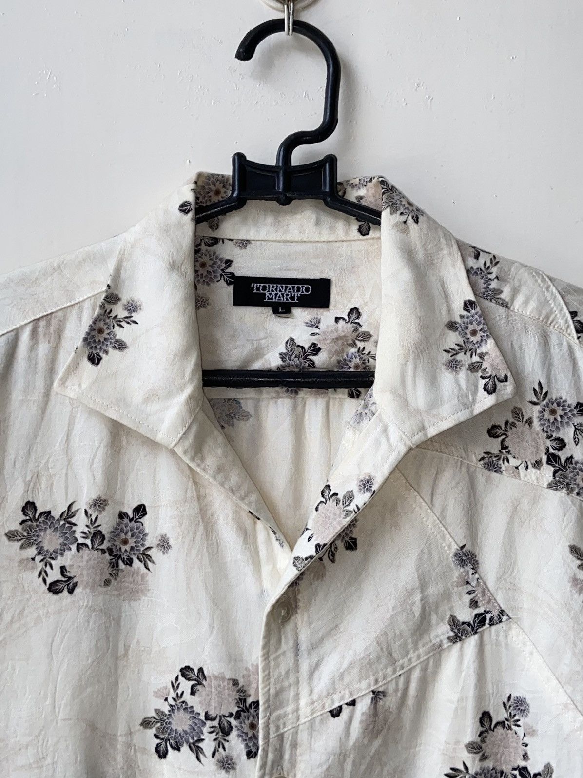 Tornado Mart TORNADO MART Flower Motive Shirt Size US S / EU 44-46 / 1 - 4 Thumbnail