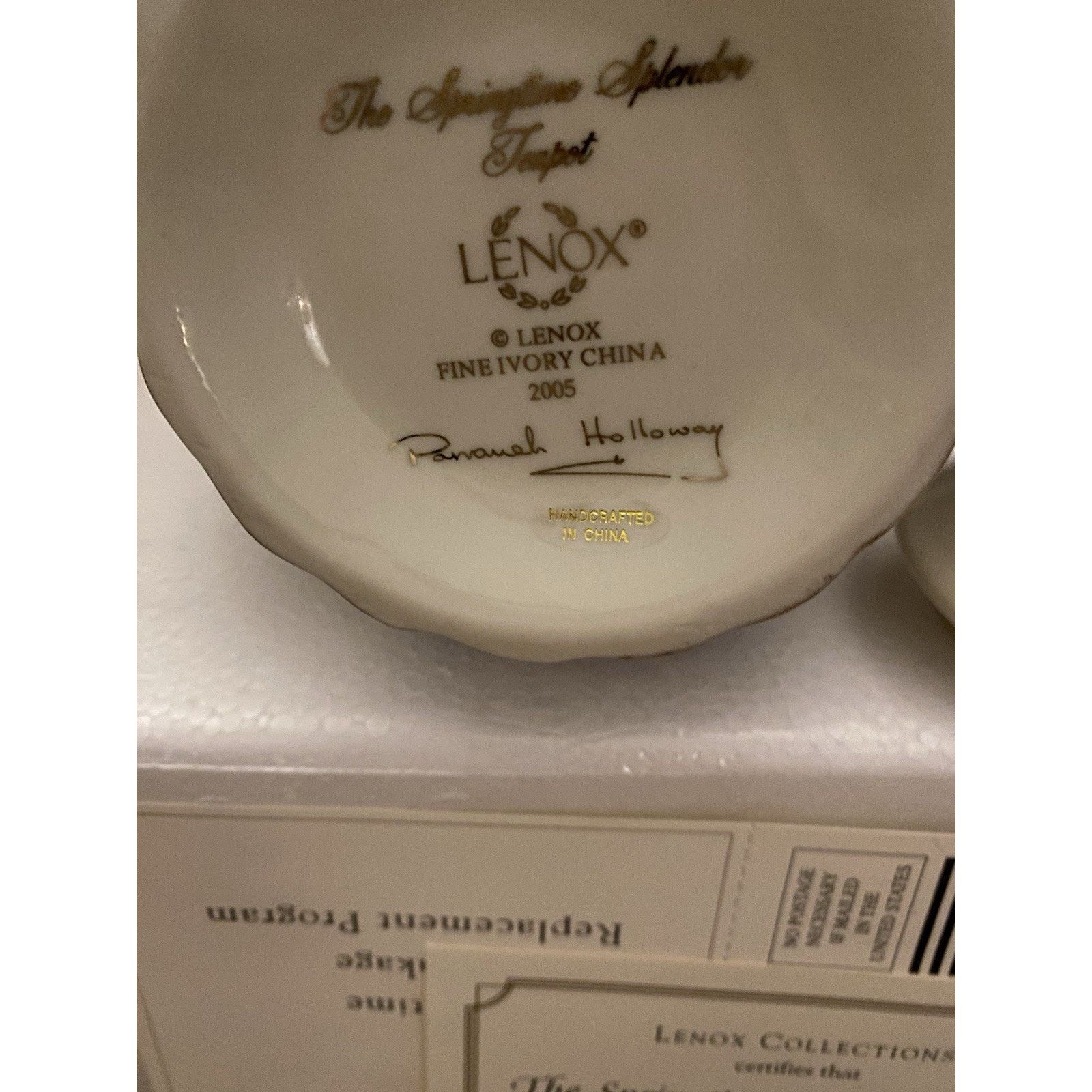 Other Lenox Springtime Splendor Teapot Size ONE SIZE - 6 Thumbnail