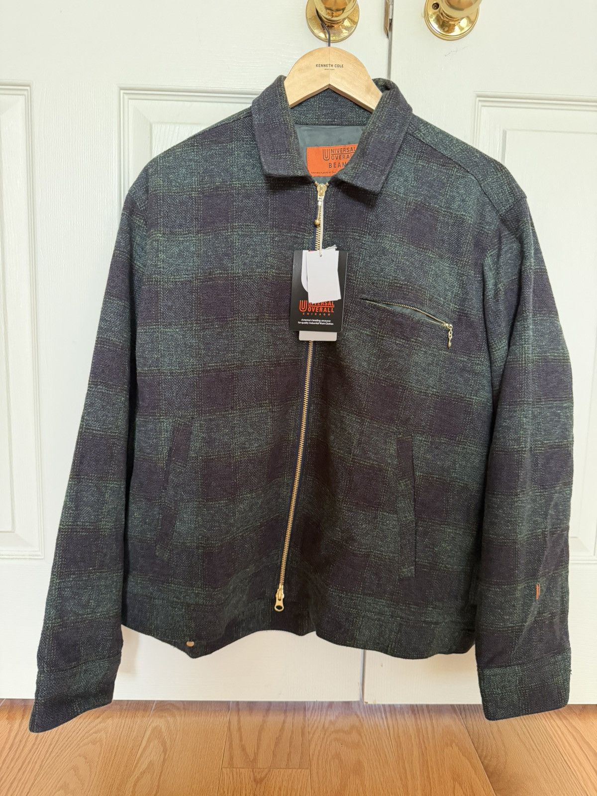 Beams Japan Beams Universal Overall Check Truck Jacket Size US M / EU 48-50 / 2 - 1 Thumbnail