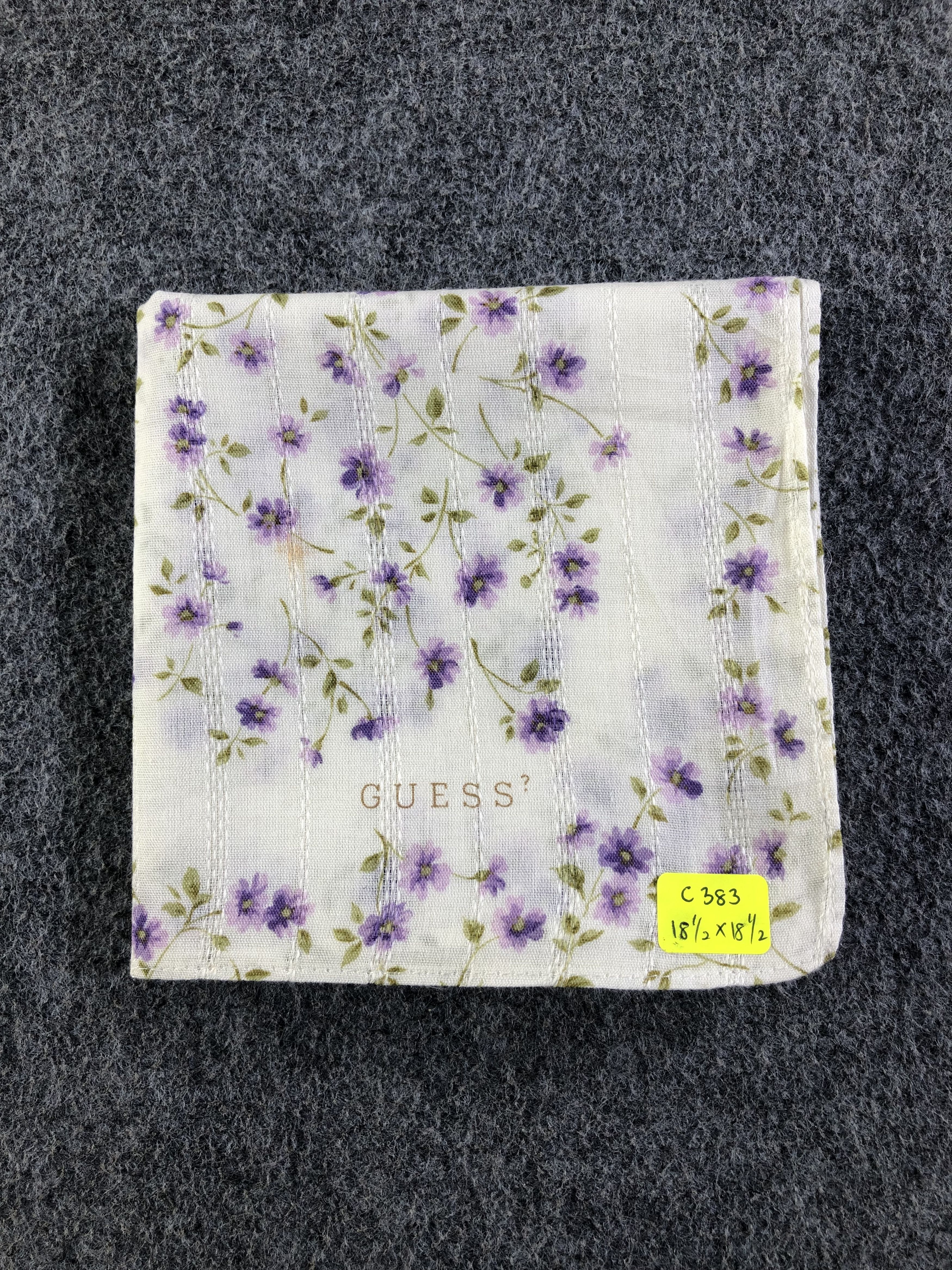 Guess Guess Floral Handkerchief / Bandana / Neckerchief C383 Size ONE SIZE - 6 Thumbnail