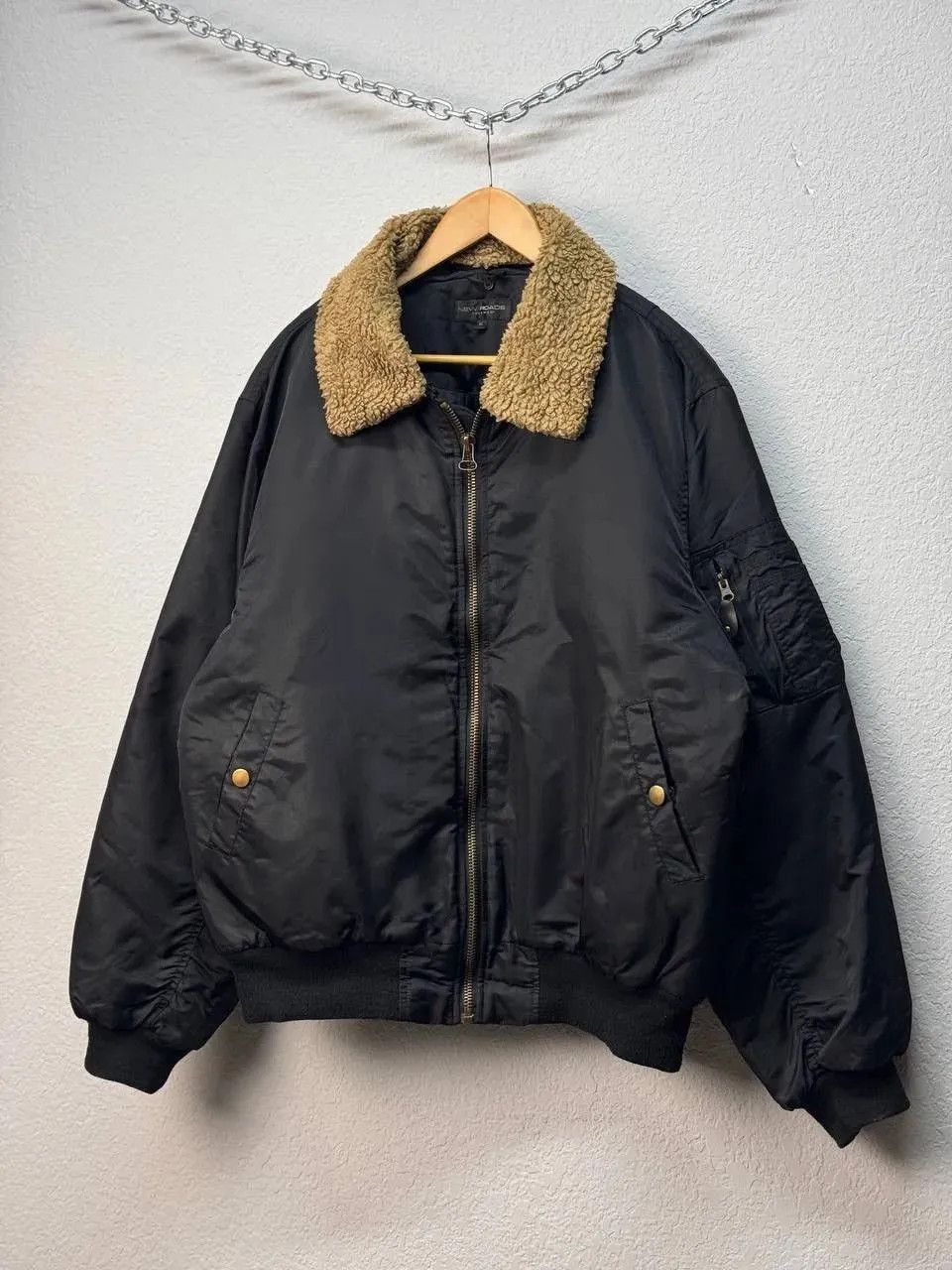 Schott Japanese Avant-Garde Black Bomber Jacket Size US XL / EU 56 / 4 - 2 Thumbnail