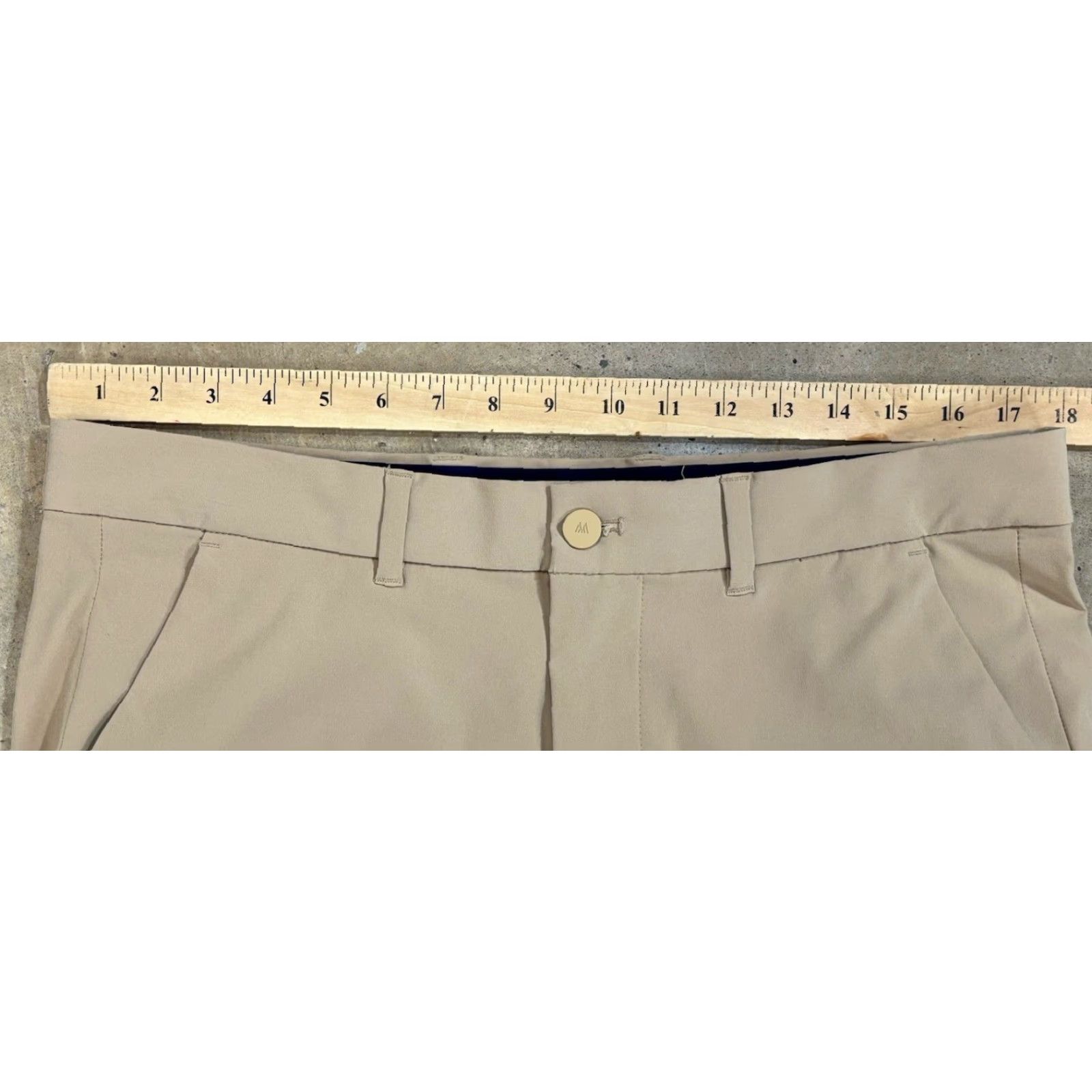 Mizzen+Main Mizzen+Main Helmsman Pants Mens 34x32 34x31 Khaki Performance Chinos Size US 34 / EU 50 - 6 Thumbnail