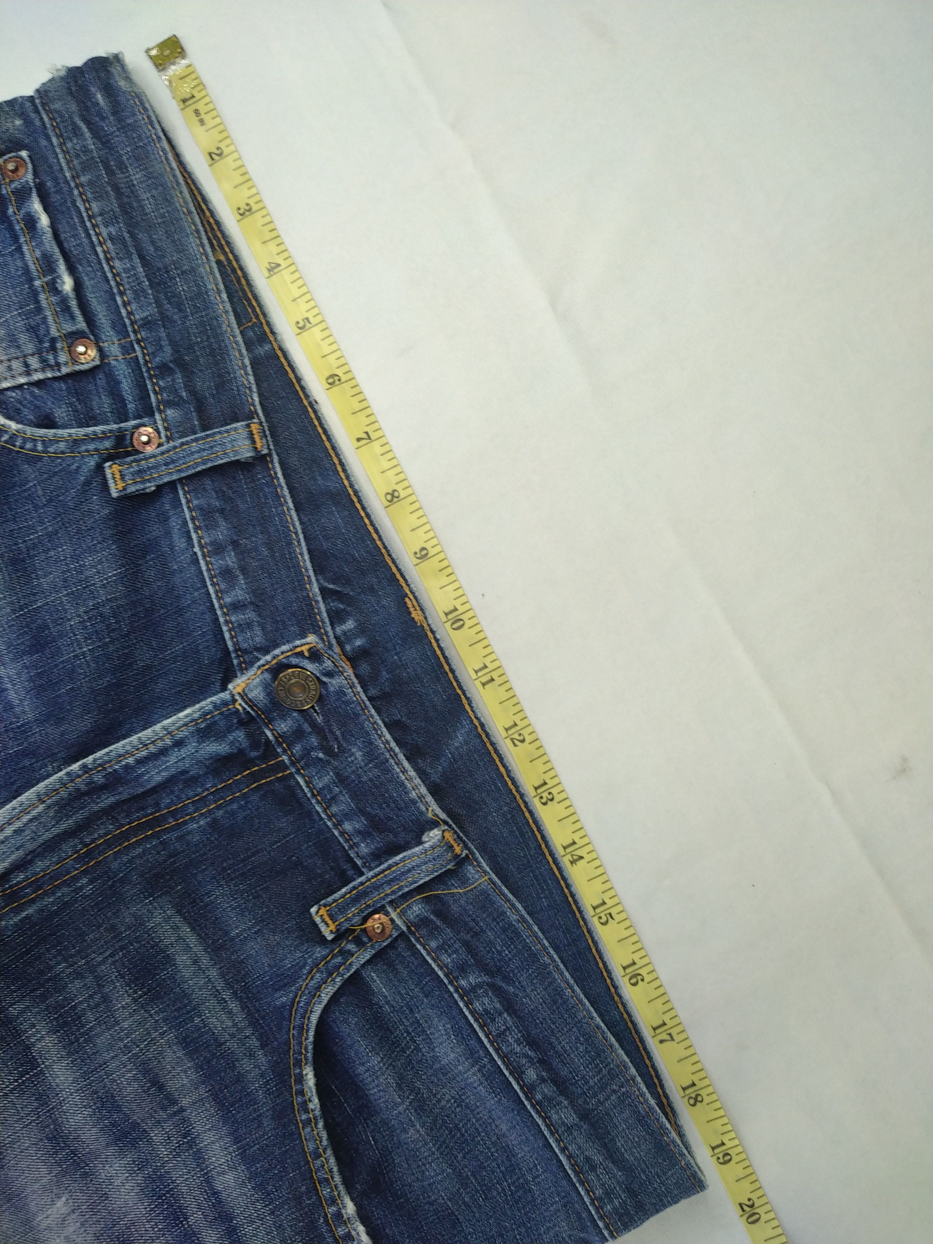 Levi's Blue Vintage Levi's 502 Distressed Denim 38x32 -JN828 Size US 38 / EU 54 - 5 Thumbnail