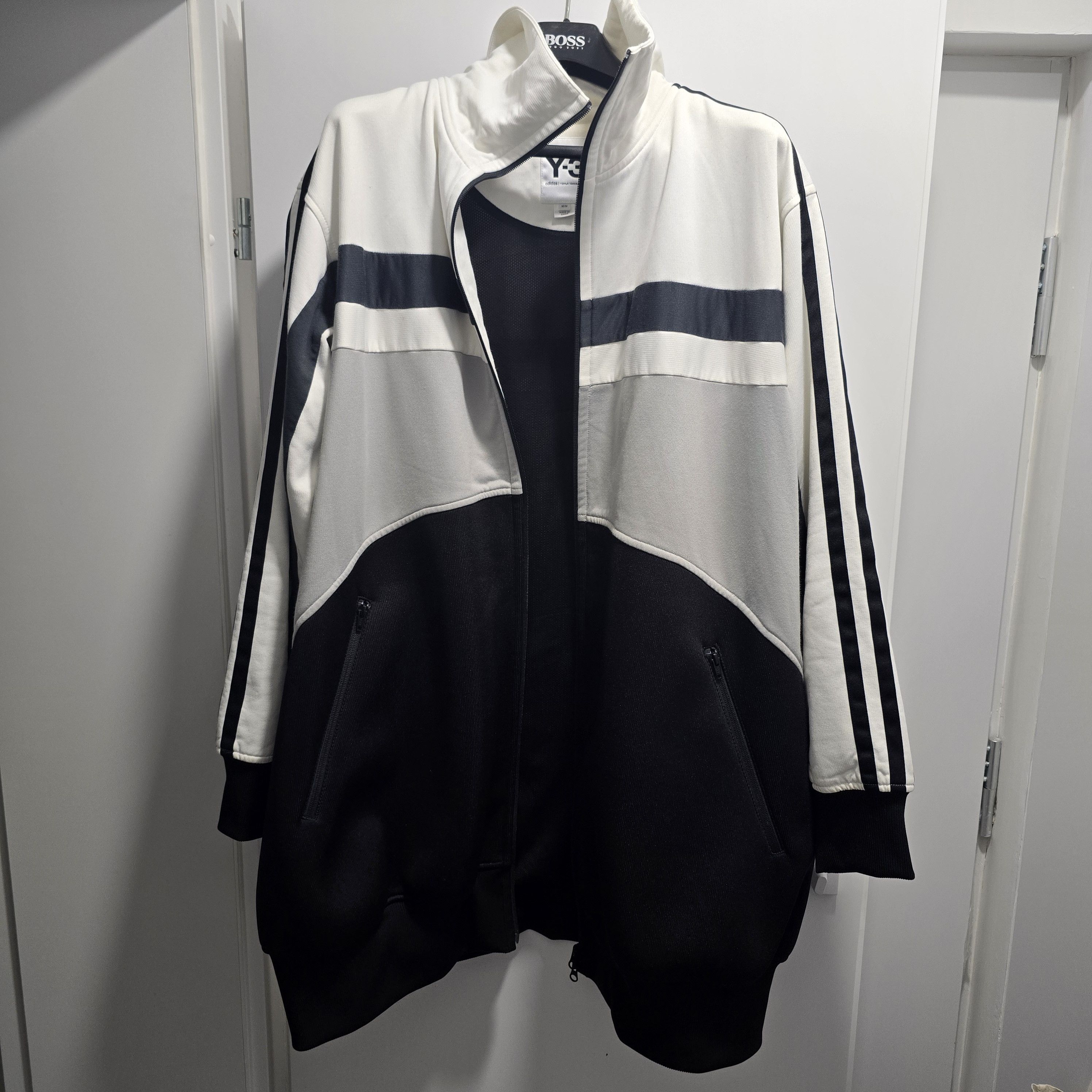 Adidas × Y-3 Adidas Y-3 Oversized Track Jacket – RARE Size US M / EU 48-50 / 2 - 4 Thumbnail