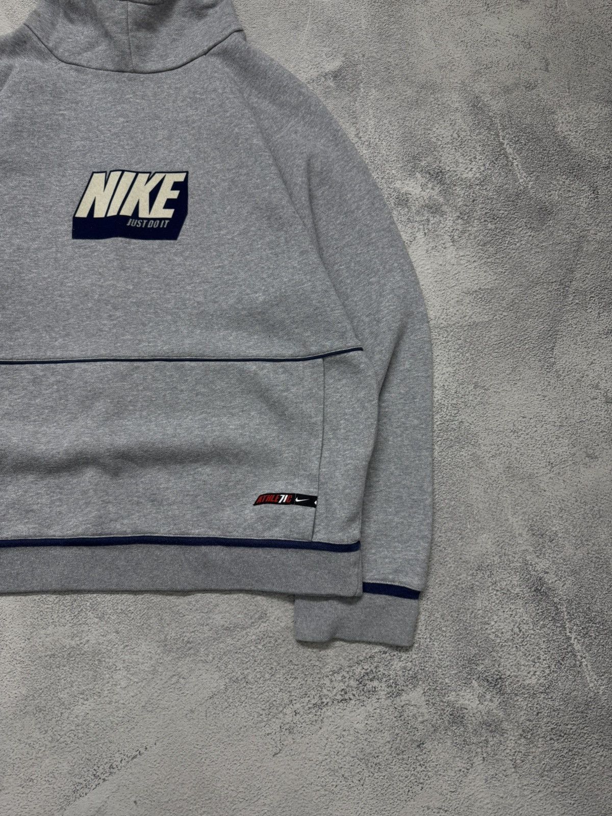 Nike Vintage Y2k Nike Swoosh 🔥 Spell Out Big Logo Hoodie 90’s Size US S / EU 44-46 / 1 - 7 Thumbnail