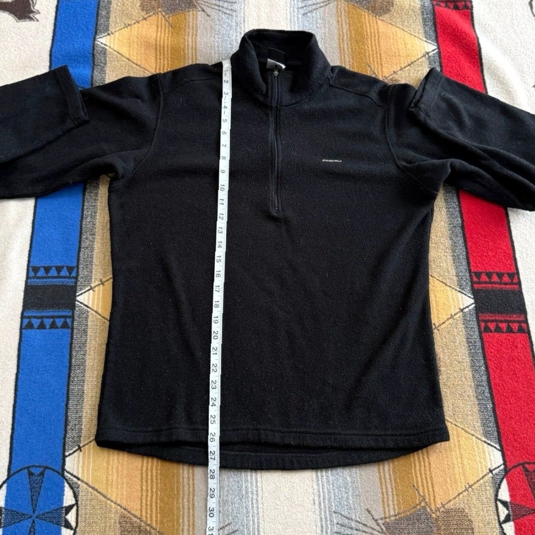Patagonia VINTAGE Patagonia Capilene 1/4 Zip Fleece Pullover Mens M Black Pullover Outdoor Y2K 90s Hiking Fall Winter Spring Casual Workwear Size US M / EU 48-50 / 2 - 7 Thumbnail