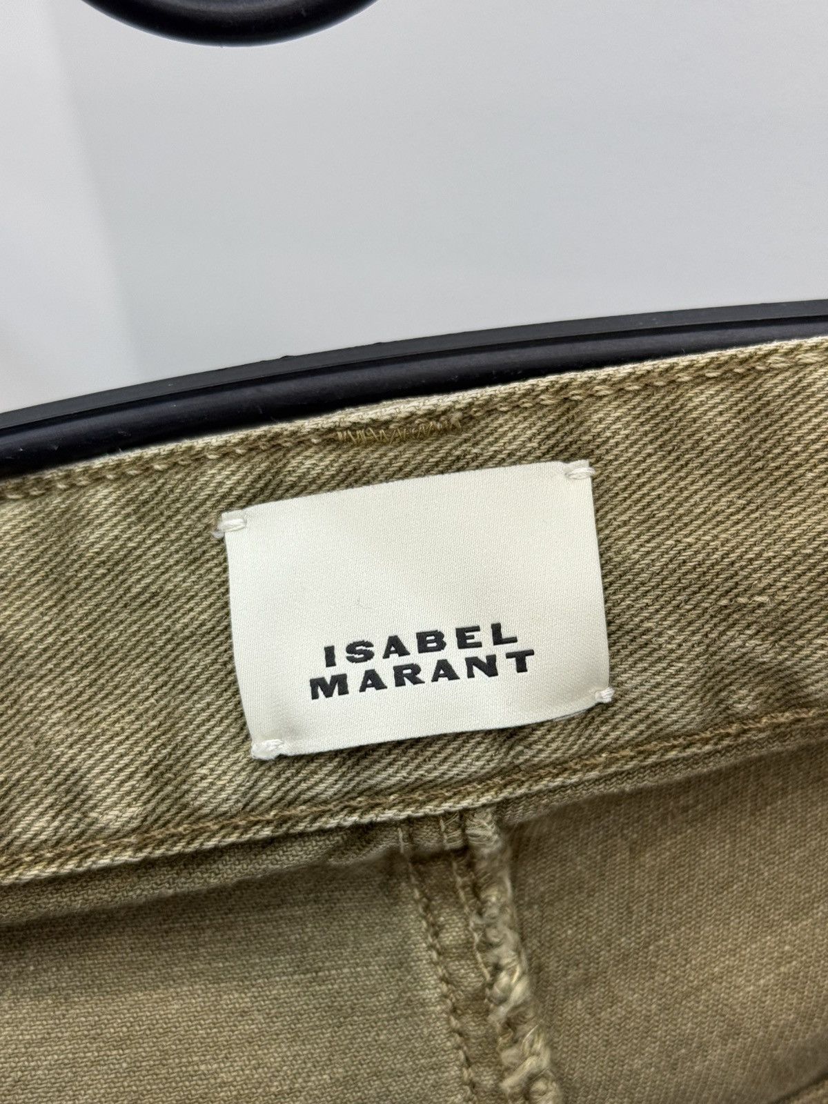 Isabel Marant Isabel Marant High-Rise Jeans With Buckle Detail Bronze Size 25" / US 0 / IT 36 - 4 Thumbnail