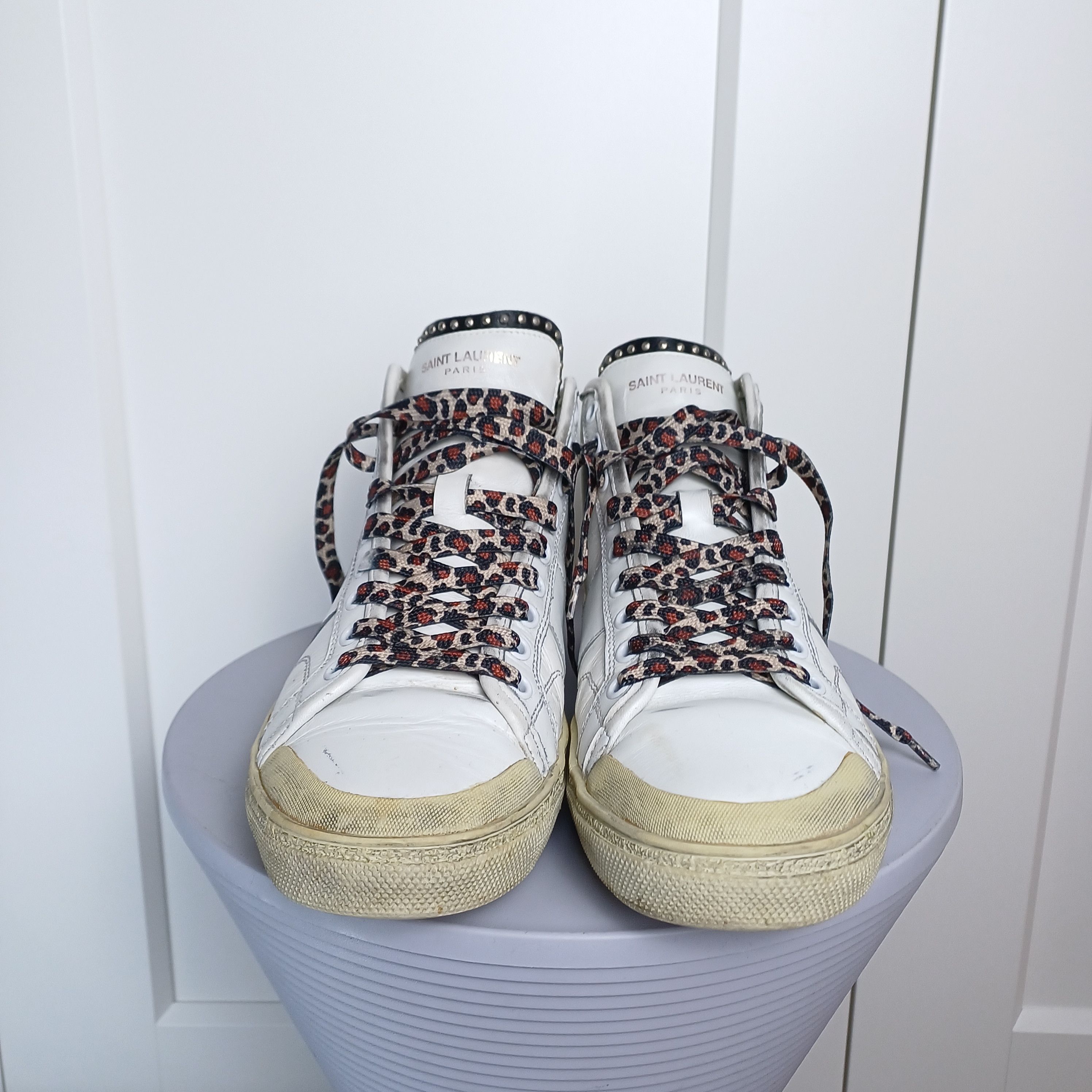 Saint Laurent Paris Saint Laurent Hedi Slimane SS16 SL/37M Hi Top 39.5 Size US 6.5 / IT 36.5 - 2 Thumbnail