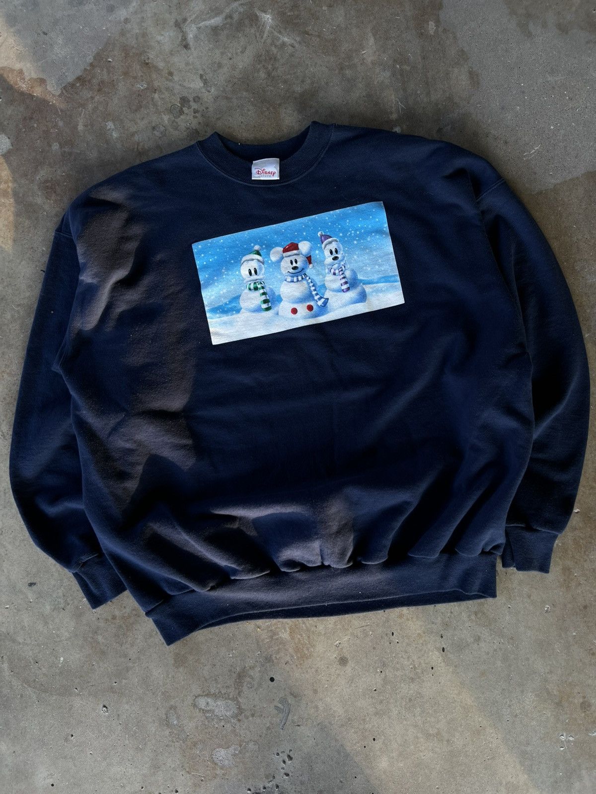 Disney Vintage 90’s Disney Mickey Christmas Sweatshirt Crewneck Size US L / EU 52-54 / 3 - 2 Thumbnail