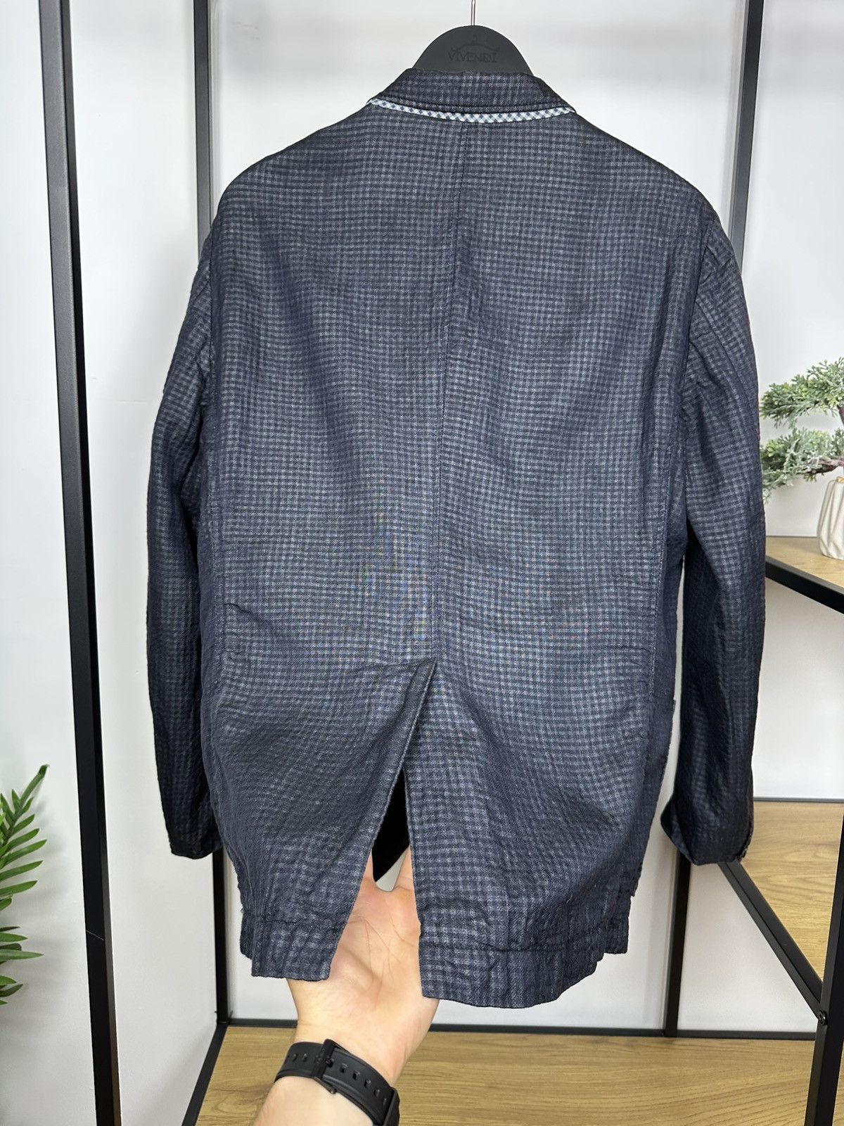 Grifoni Mauro Grifoni Blazer Cotton Men’s 52 Size Made in Italy Size 52R - 8 Thumbnail
