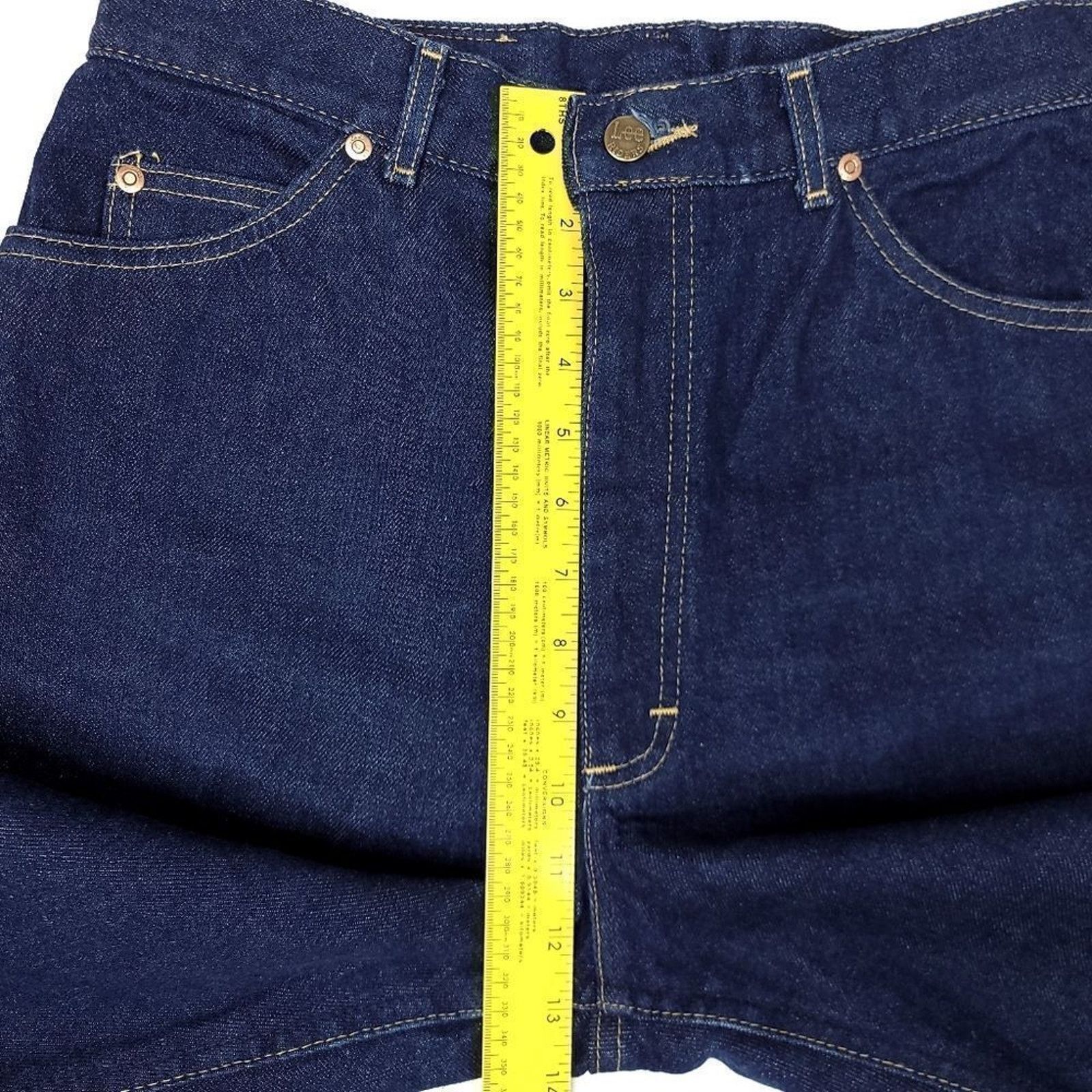 Lee Vintage USA Lee Mom Jeans Womens 14 Petite 30x28 Union Made Size 30" / US 8 / IT 44 - 6 Thumbnail